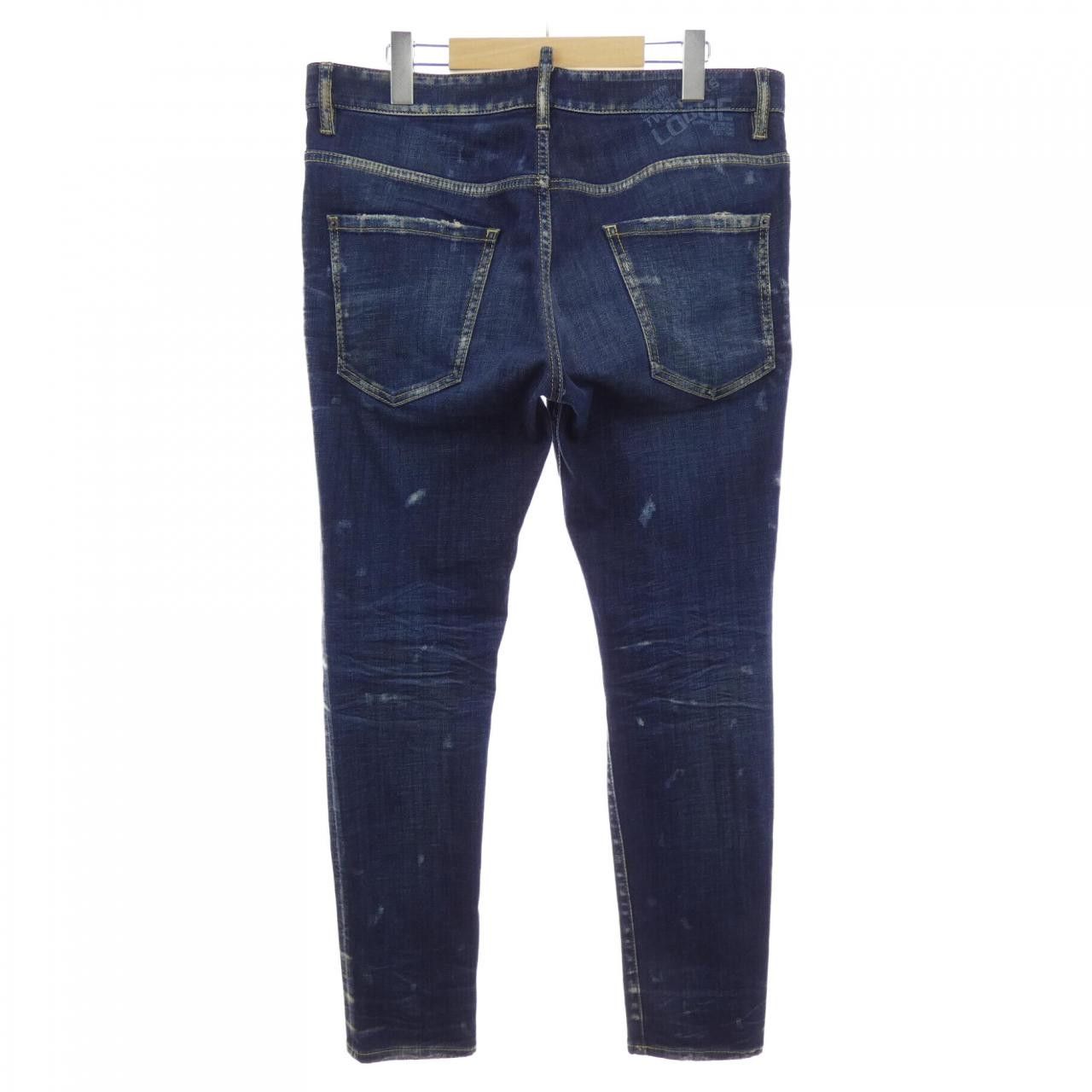 Other Other Dsquared2 Jeans Denim Jeans S74LB1594 DUTY FREE for USA Size ONE SIZE - 2 Thumbnail