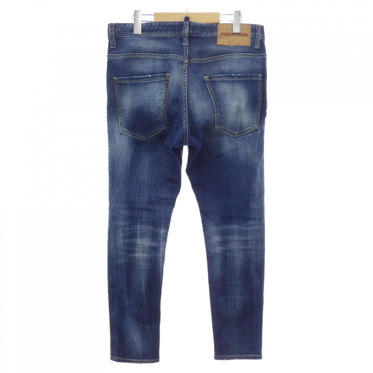 Other Other Dsquared2 Jeans Denim Jeans S74LB1317 DUTY FREE for USA Size ONE SIZE - 2 Thumbnail