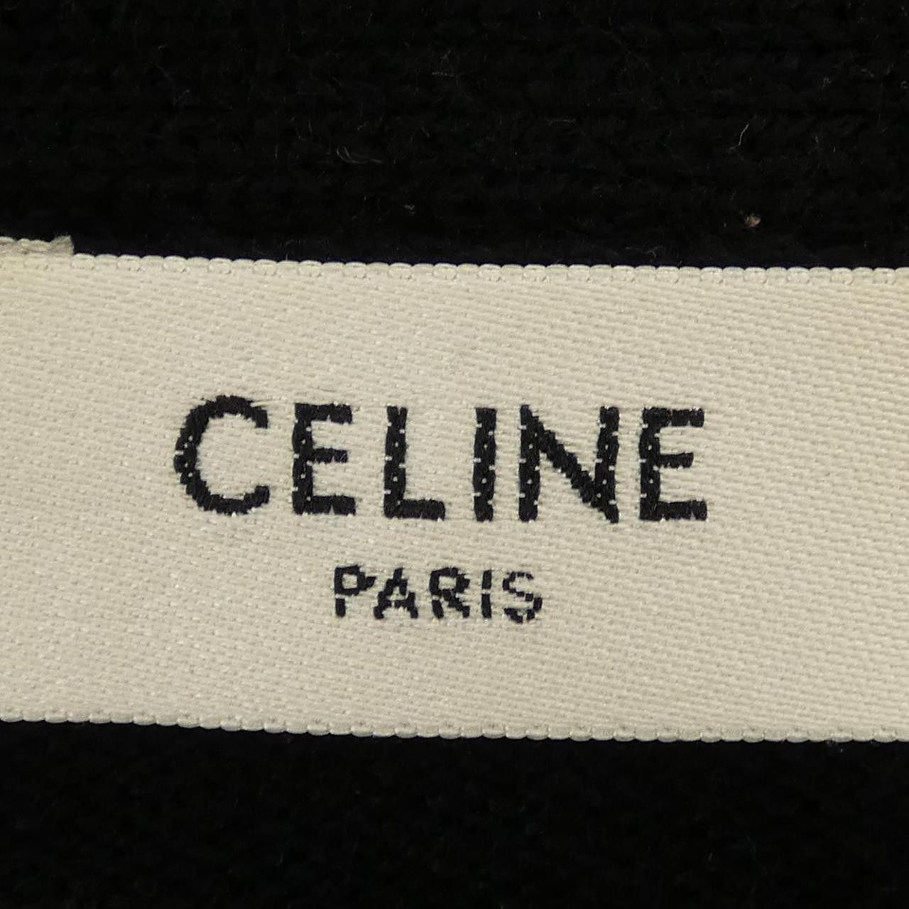 Celine Celine Celine Triomphe Gourmette Cropped 100% Cashmere Cardigan Others Tops 2A87T207O DUTY FREE for USA Size ONE SIZE - 4 Thumbnail