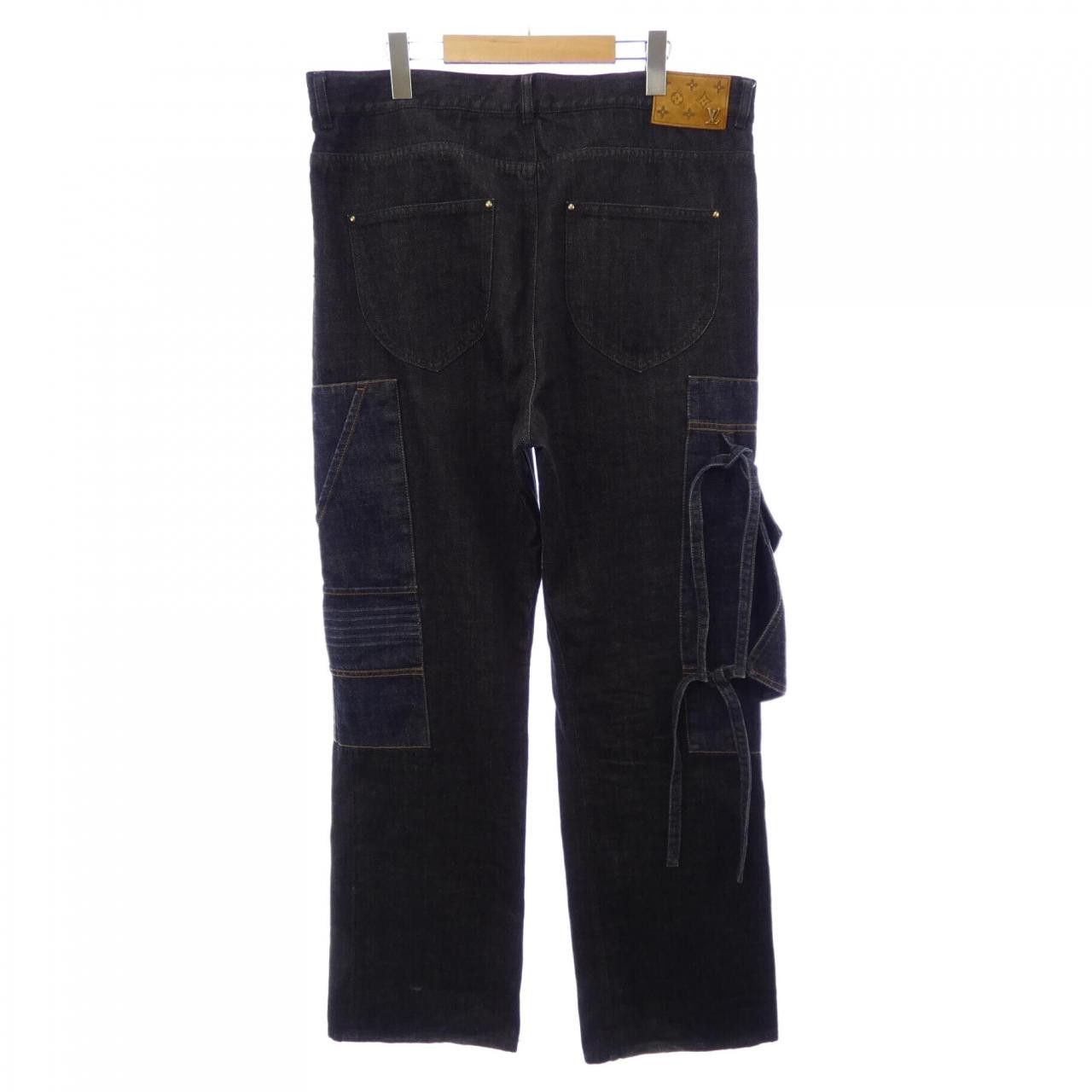 Louis Vuitton Louis Vuitton Louis Vuitton Karakoram Denim Jeans Denim Jeans HND05WNS9 DUTY FREE for USA Size ONE SIZE - 2 Thumbnail