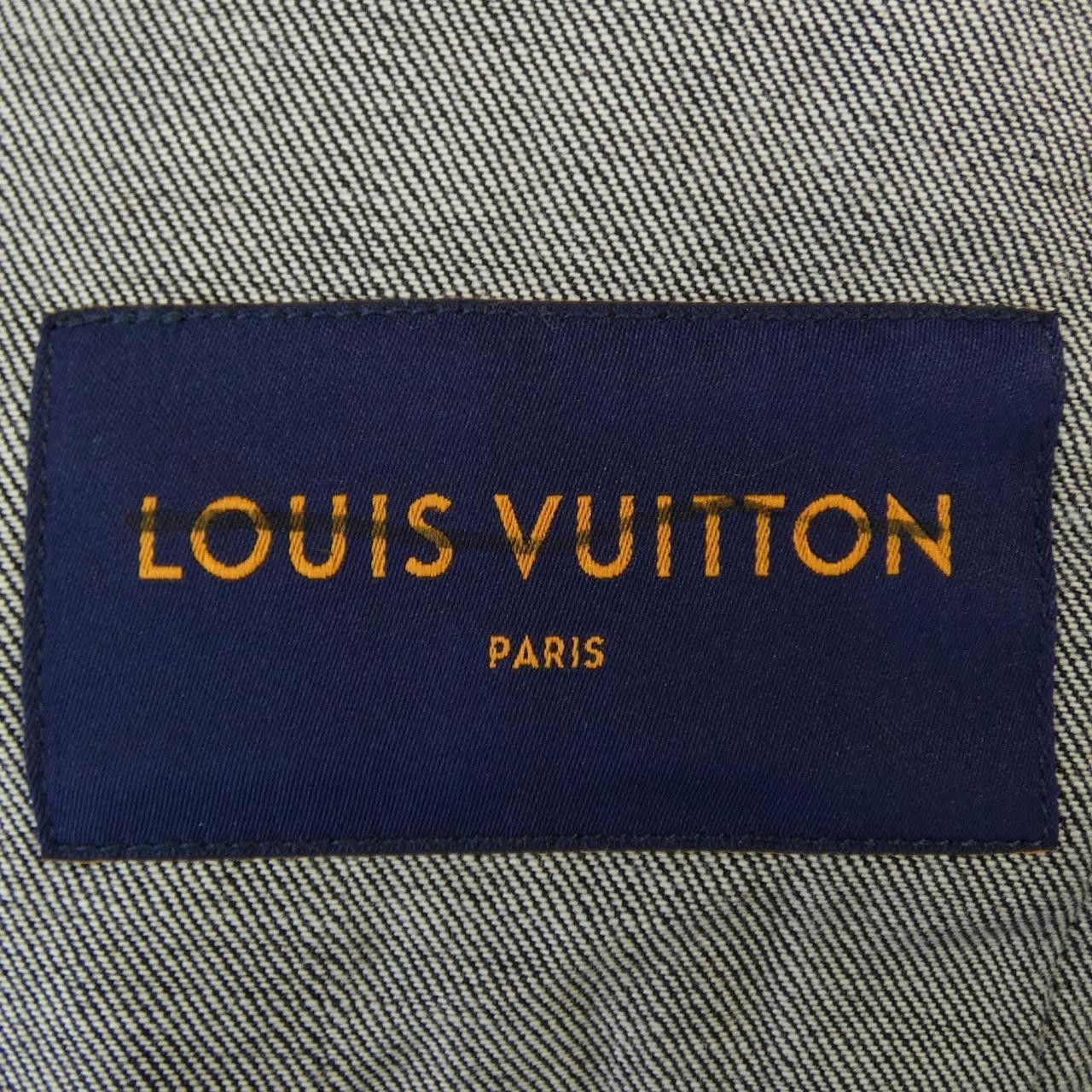 Louis Vuitton Louis Vuitton Louis Vuitton Karakoram Denim Denim Jacket Denim Outerwear HNA05WNS9 DUTY FREE for USA Size ONE SIZE - 4 Thumbnail