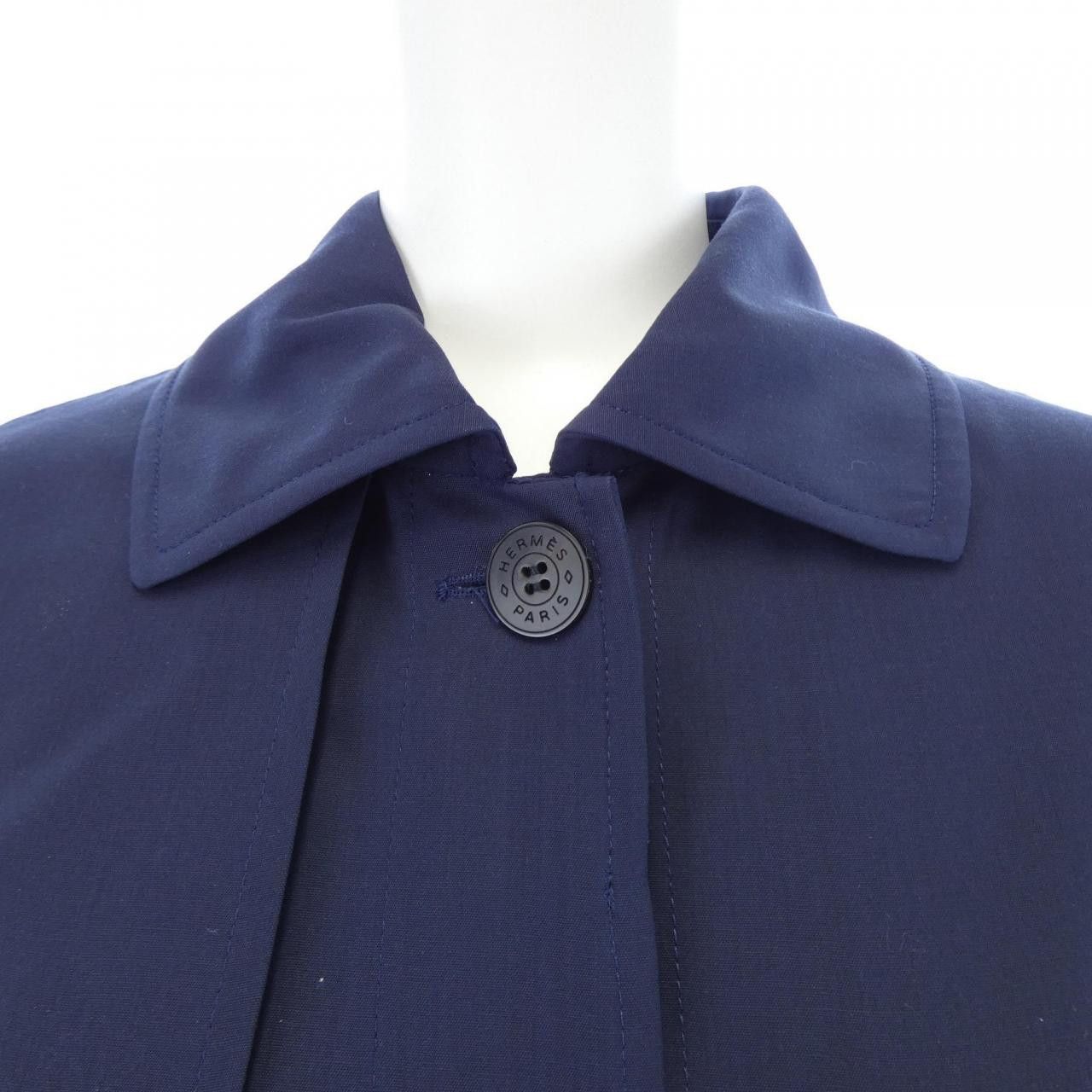 Hermes Hermes Hermes Clou de Selle Wool Coat Others Outerwear DUTY FREE for USA Size ONE SIZE - 5 Thumbnail