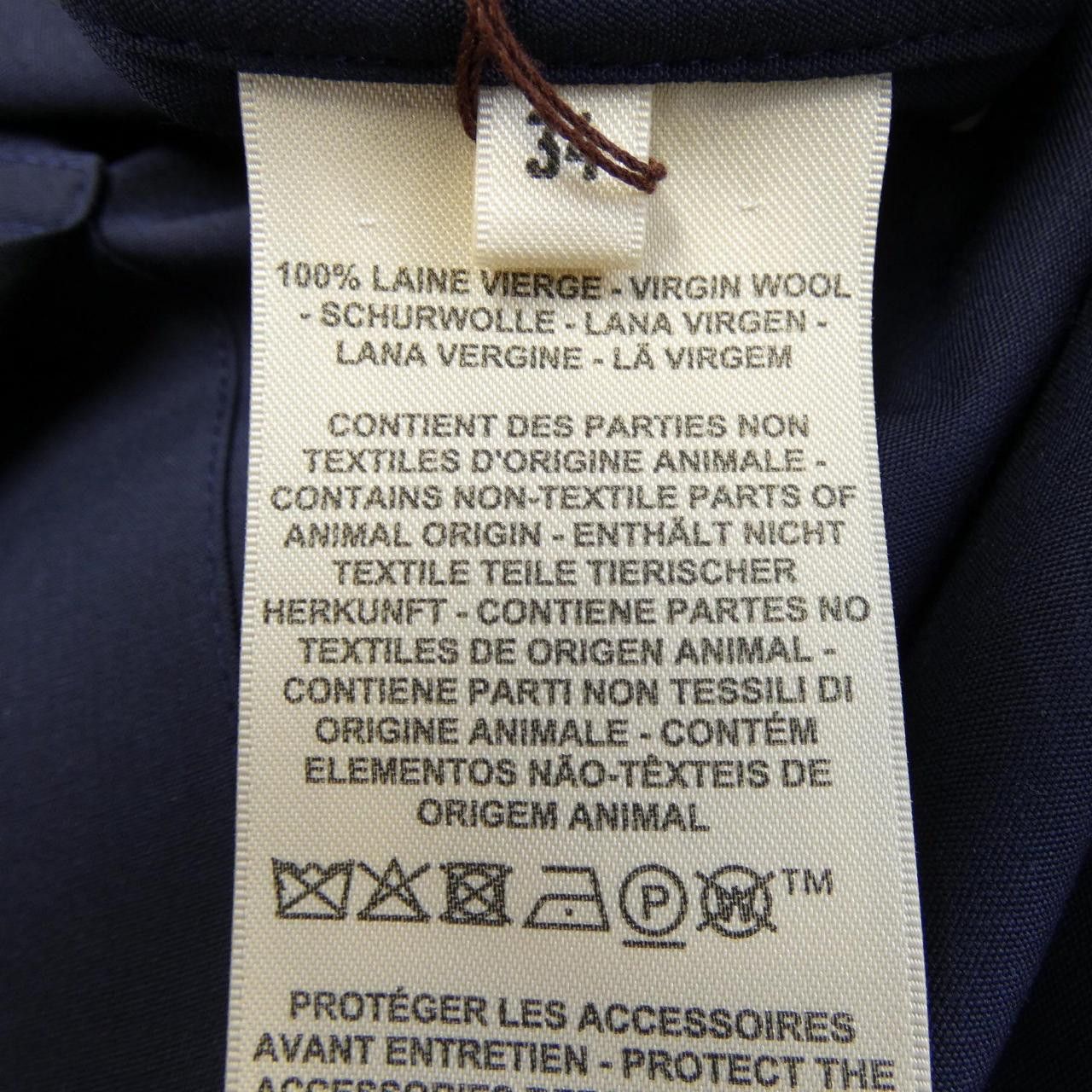 Hermes Hermes Hermes Clou de Selle Wool Coat Others Outerwear DUTY FREE for USA Size ONE SIZE - 3 Thumbnail