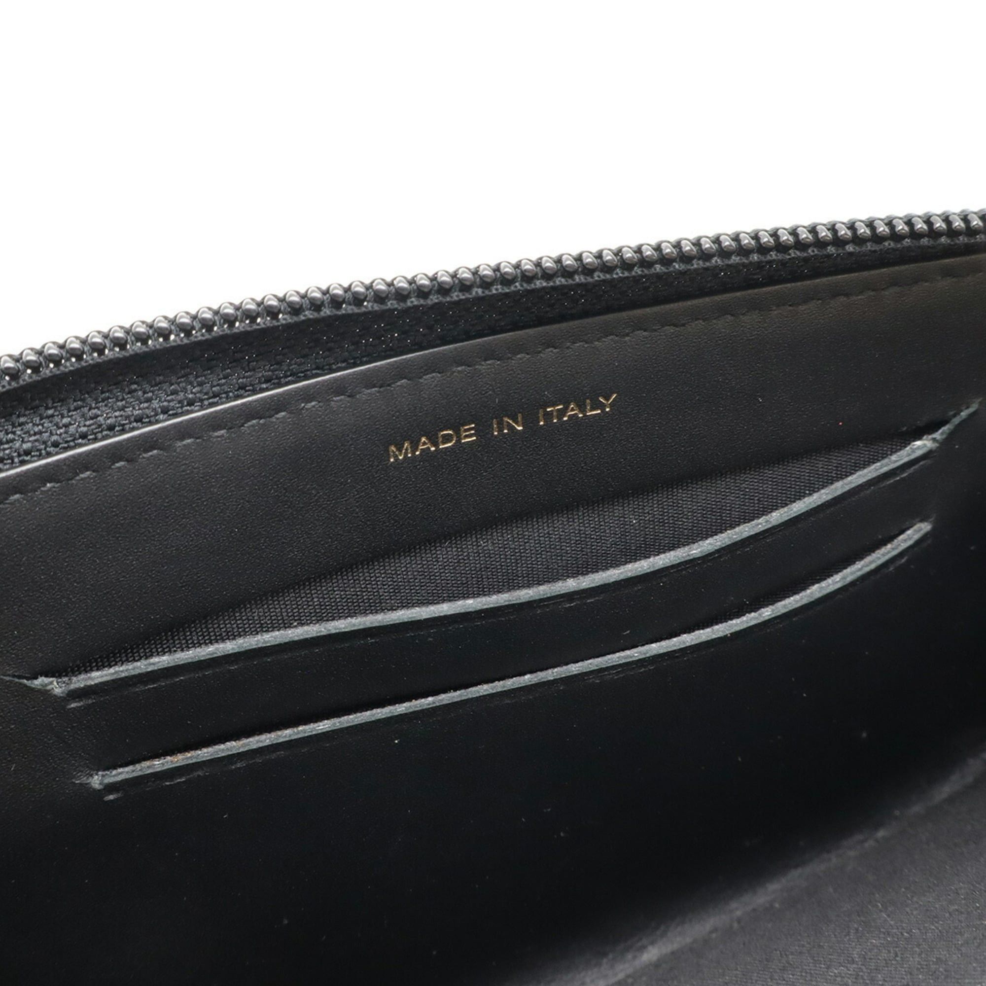 Chanel CHANEL Coco Mark Round Wallet in Caviar Leather, Black Size ONE SIZE - 9 Thumbnail