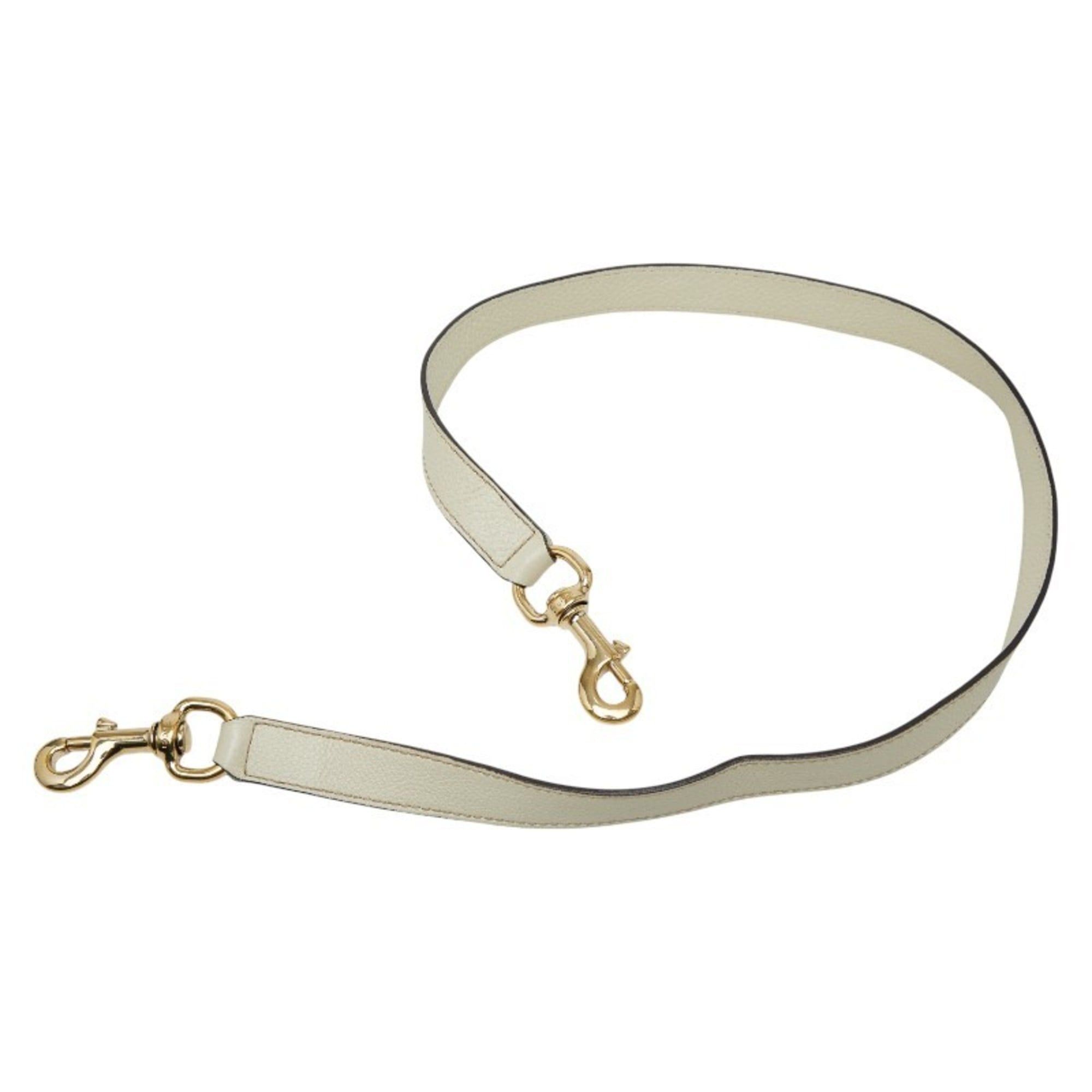 Gucci Gucci Shoulder Strap White Leather Women's GUCCI Size ONE SIZE - 2 Thumbnail
