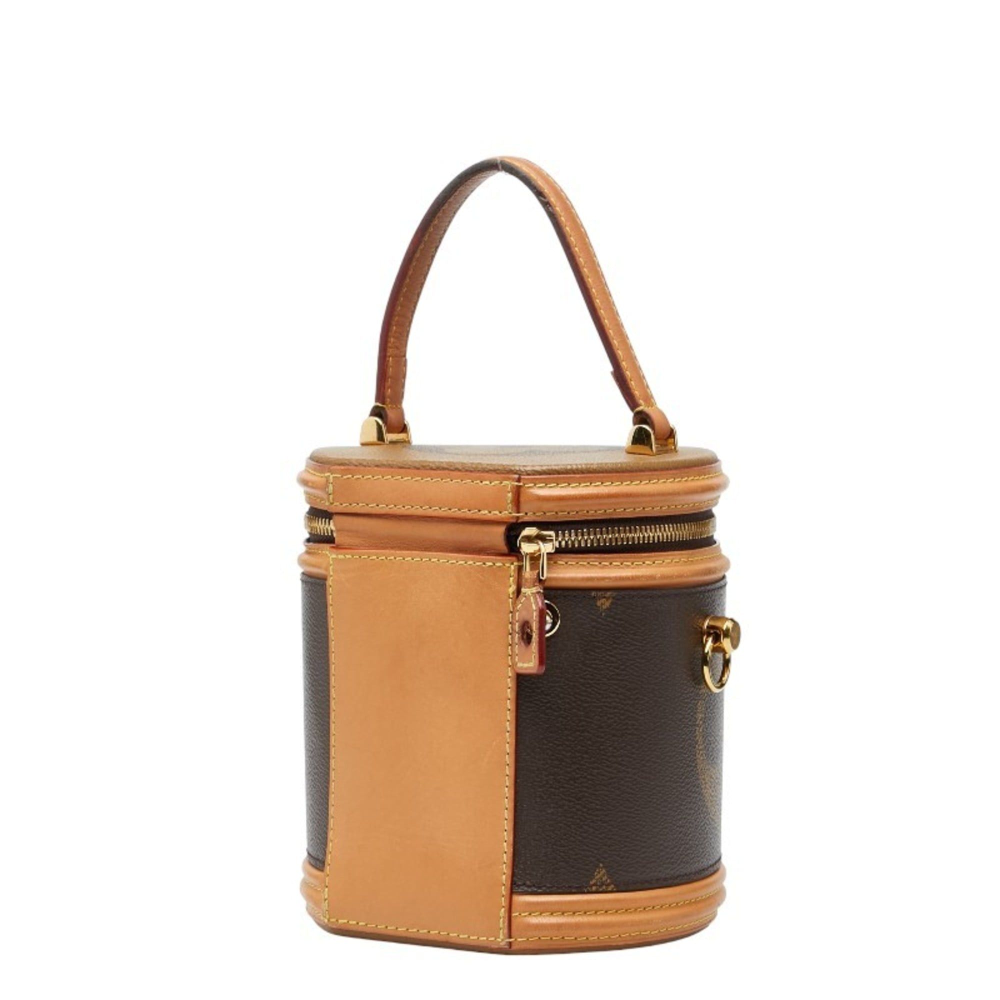 Louis Vuitton Louis Vuitton Monogram Giant Cannes Vanity Bag/Shoulder Bag, 2-Way, M44603, Brown Leather, Women's, LOUIS VUITTON Size ONE SIZE - 2 Thumbnail