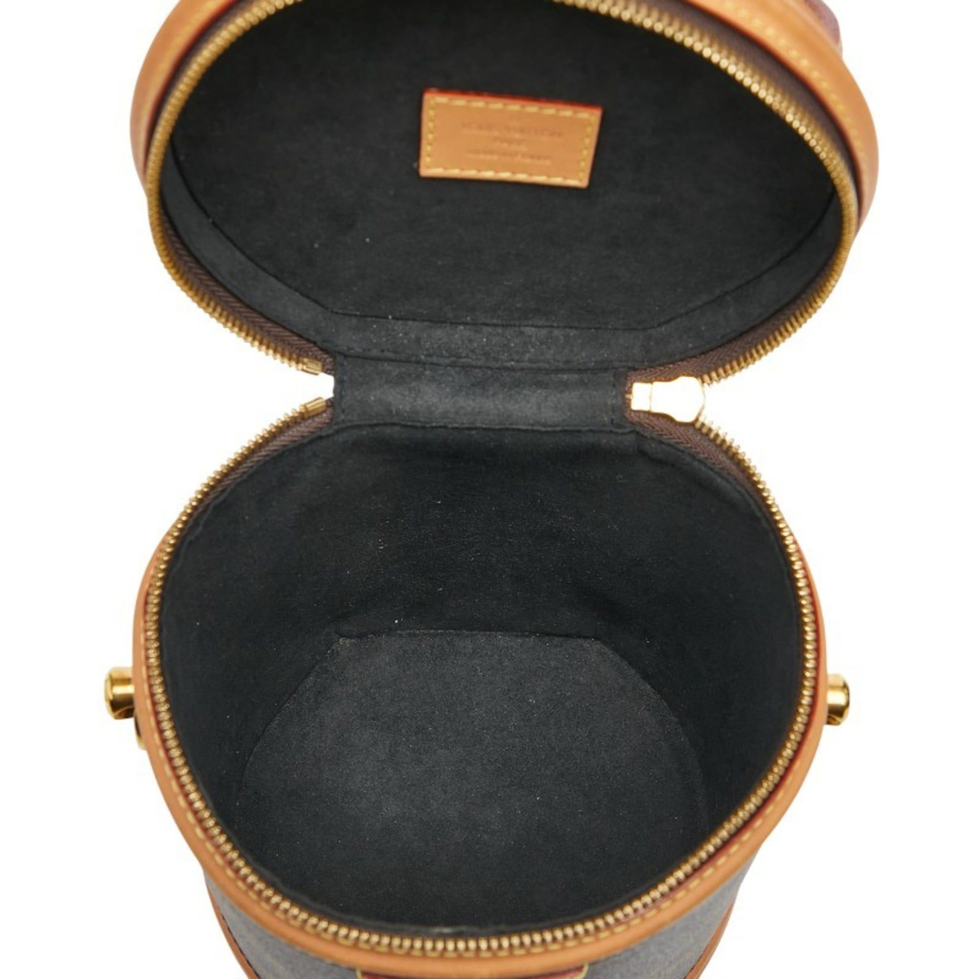 Louis Vuitton Louis Vuitton Monogram Giant Cannes Vanity Bag/Shoulder Bag, 2-Way, M44603, Brown Leather, Women's, LOUIS VUITTON Size ONE SIZE - 7 Thumbnail