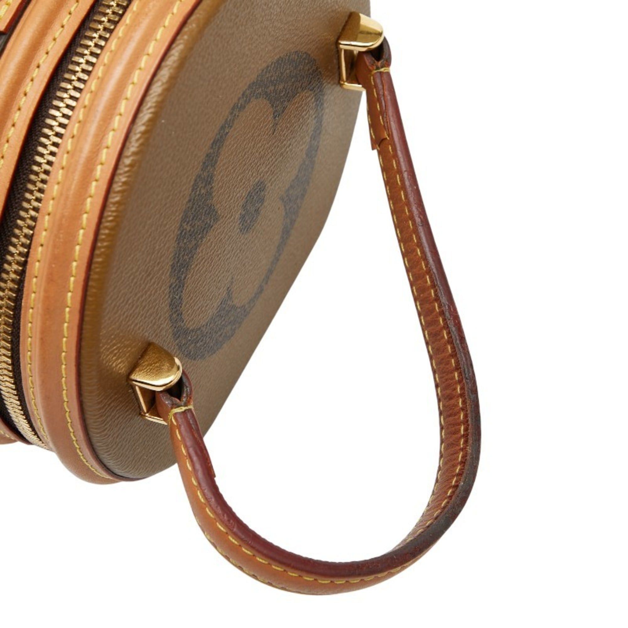 Louis Vuitton Louis Vuitton Monogram Giant Cannes Vanity Bag/Shoulder Bag, 2-Way, M44603, Brown Leather, Women's, LOUIS VUITTON Size ONE SIZE - 6 Thumbnail