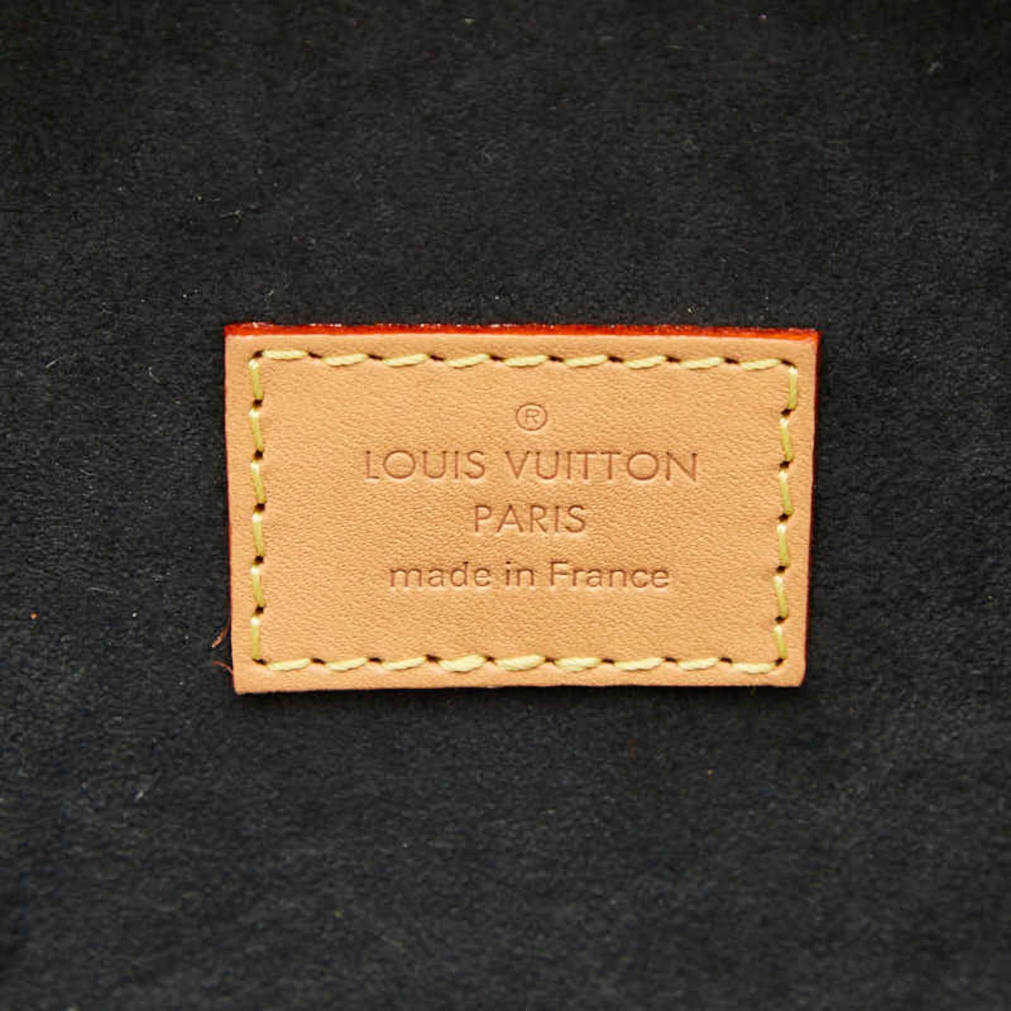 Louis Vuitton Louis Vuitton Monogram Giant Cannes Vanity Bag/Shoulder Bag, 2-Way, M44603, Brown Leather, Women's, LOUIS VUITTON Size ONE SIZE - 8 Thumbnail