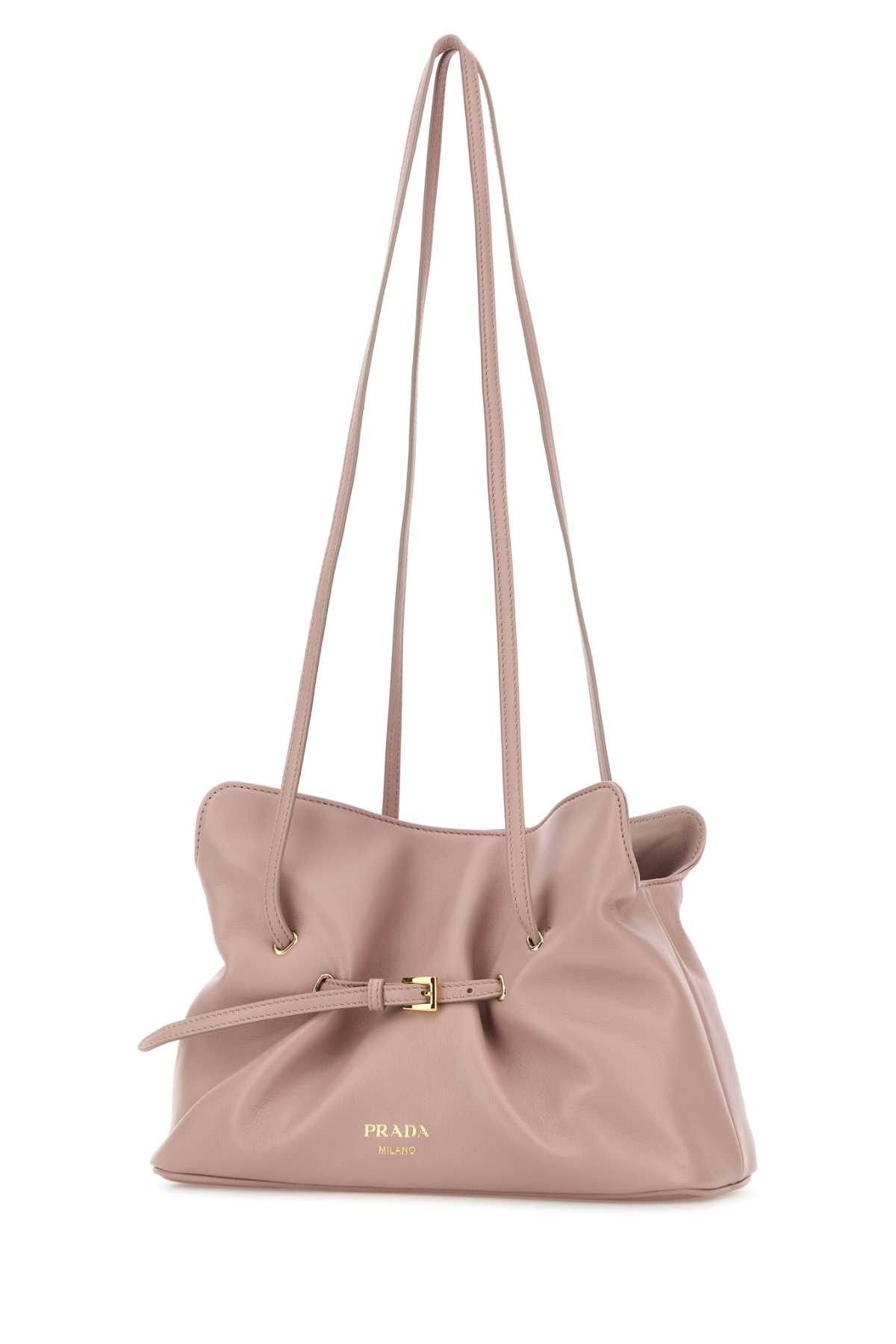 Prada Pink Nappa Leather Small Prada Dana Bucket Bag Size ONE SIZE - 2 Thumbnail