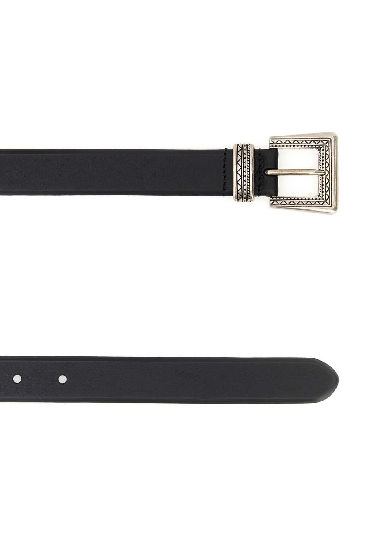 Prada Black Leather Belt Size ONE SIZE - 2 Thumbnail
