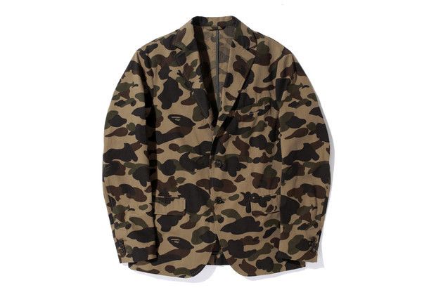 【公式ショップ】 Bape Mr. Bathing Ape 1st Camo Seersucker Jacket, Made in 小物