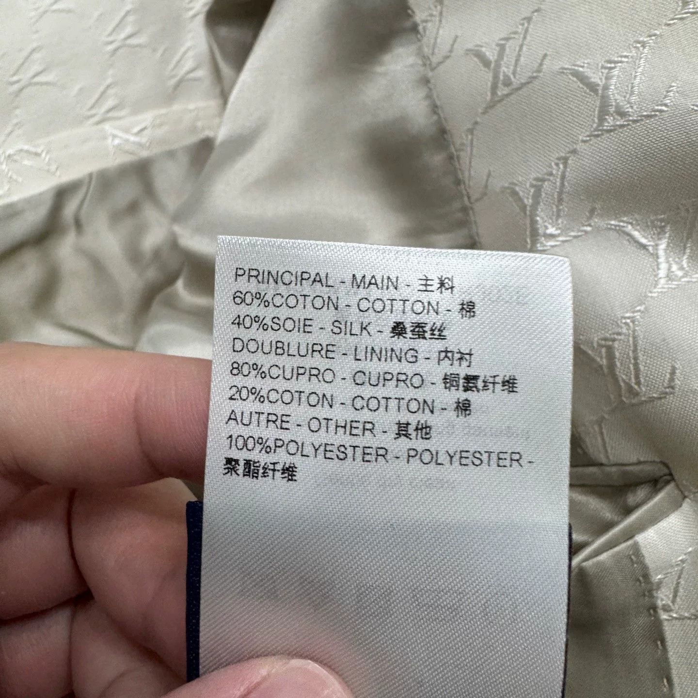 Louis Vuitton louis vuitton monogram patterned blazer jacket Size US L / EU 52-54 / 3 - 6 Thumbnail