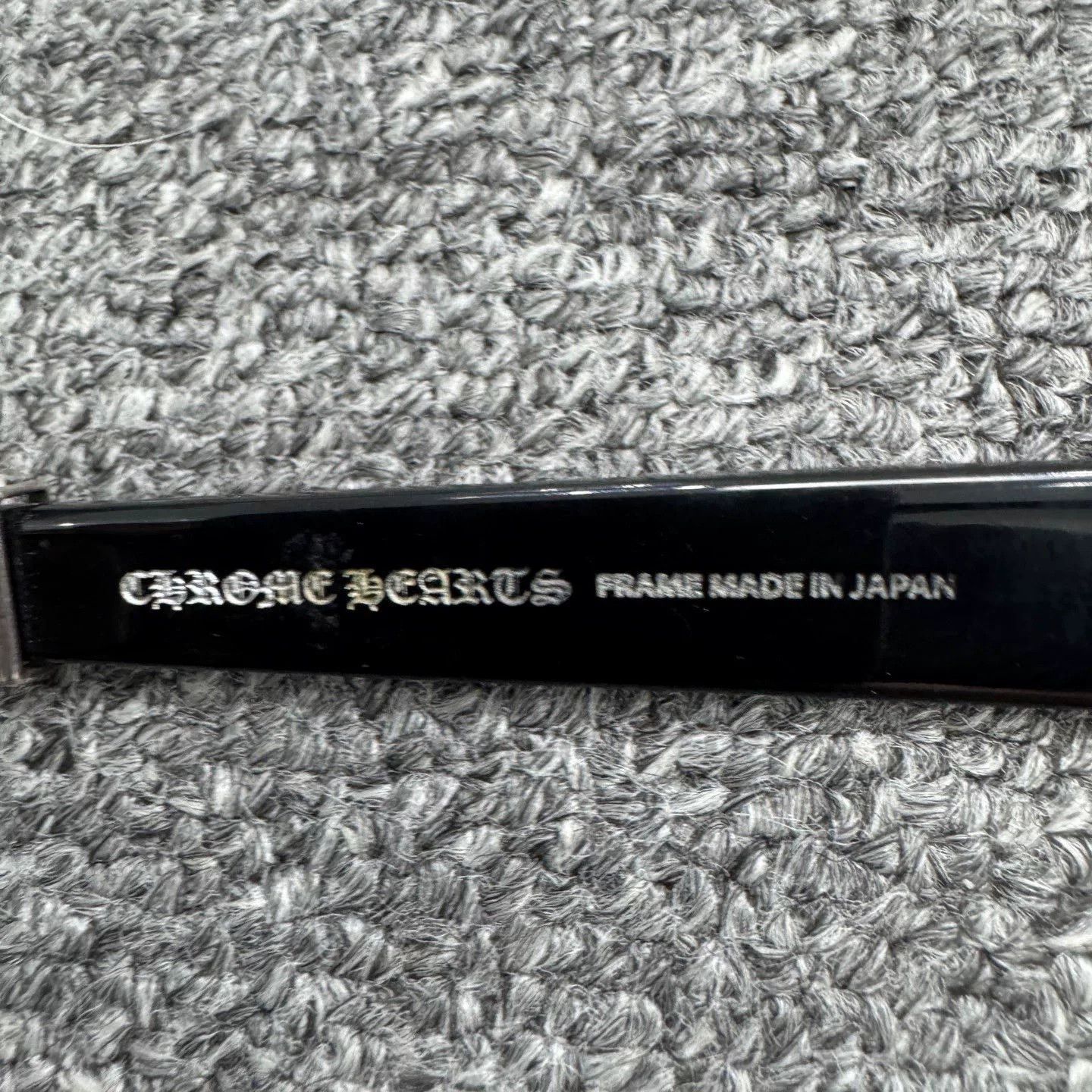 Chrome Hearts chrome hearts black glasses with case Size ONE SIZE - 4 Thumbnail