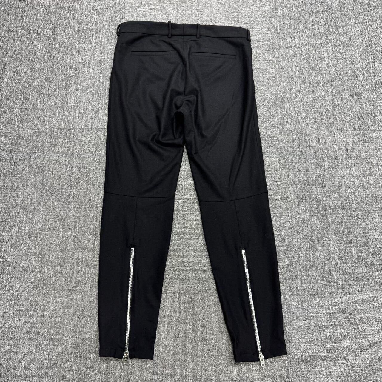 Givenchy Givenchy black moto pants size 52 Size US 40 / EU 56 - 2 Thumbnail