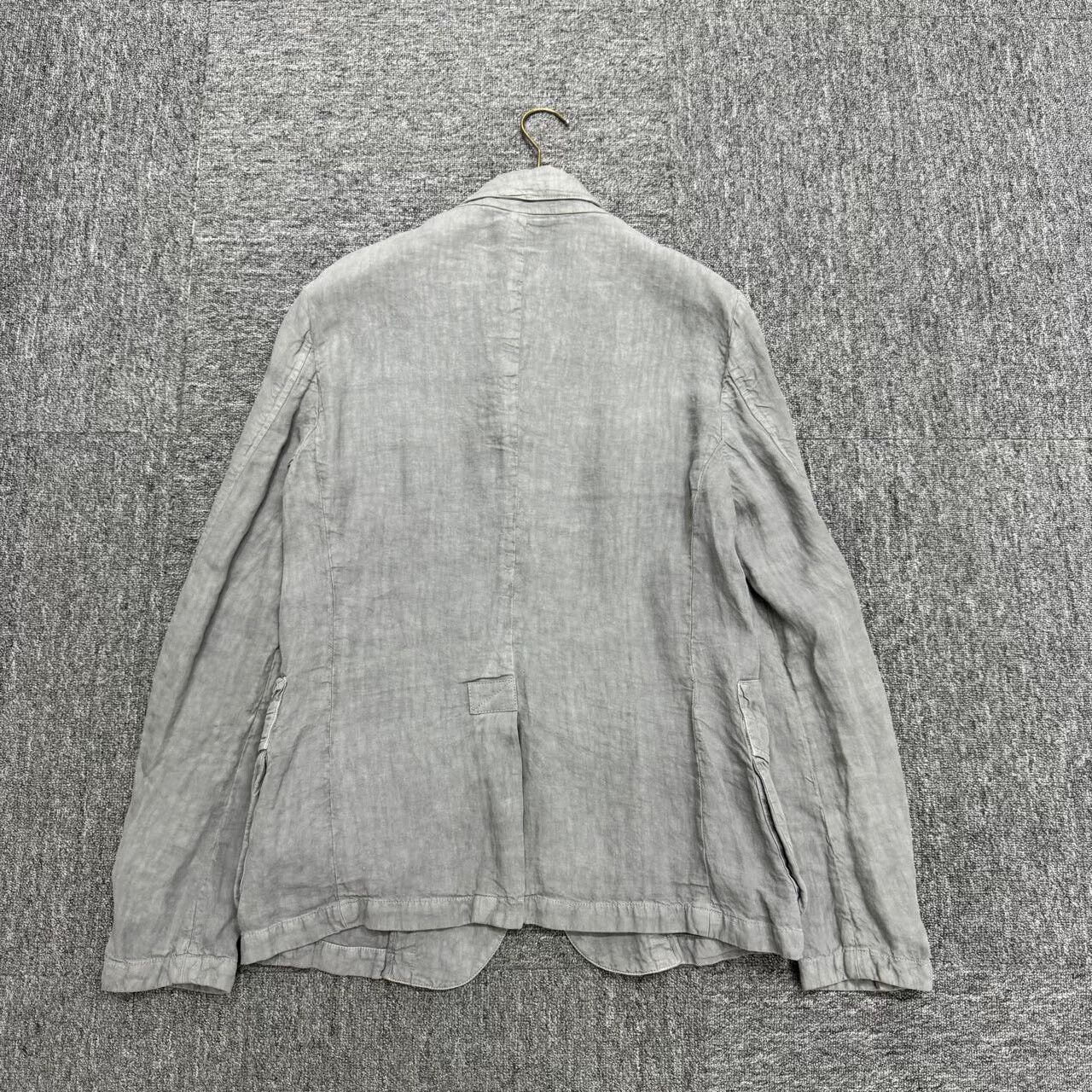 Giorgio Armani Giorgio Armani Wrinkled Linen Suit Jacket Size US L / EU 52-54 / 3 - 2 Thumbnail