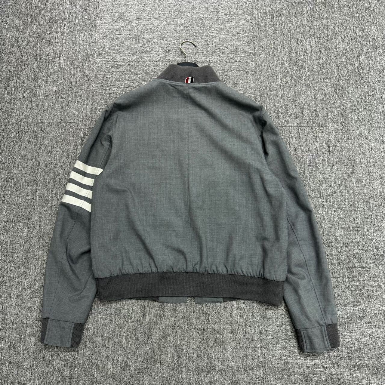 Thom Browne thom browne striped pilot jacket size 3 Size US M / EU 48-50 / 2 - 2 Thumbnail