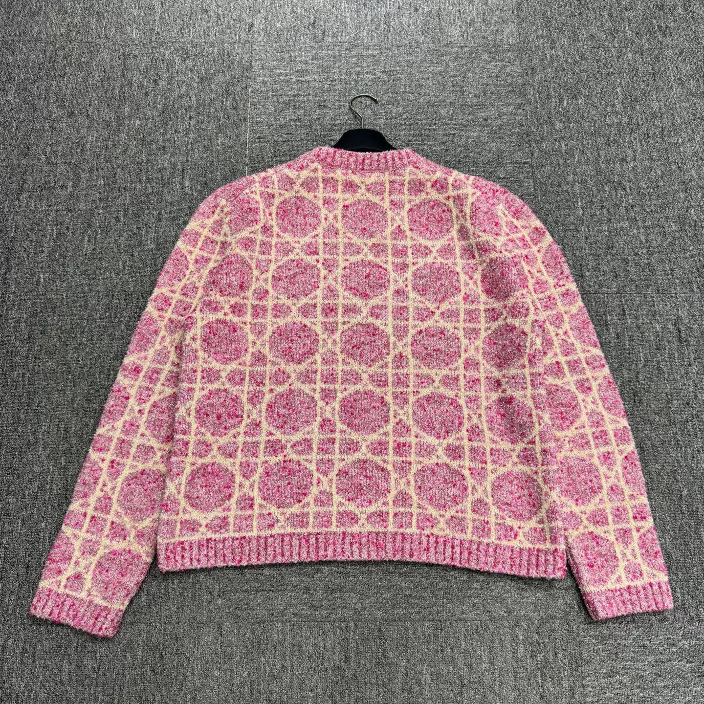 Dior dior check pattern cashmere sweater Size XL / US 12-14 / IT 48-50 - 2 Thumbnail