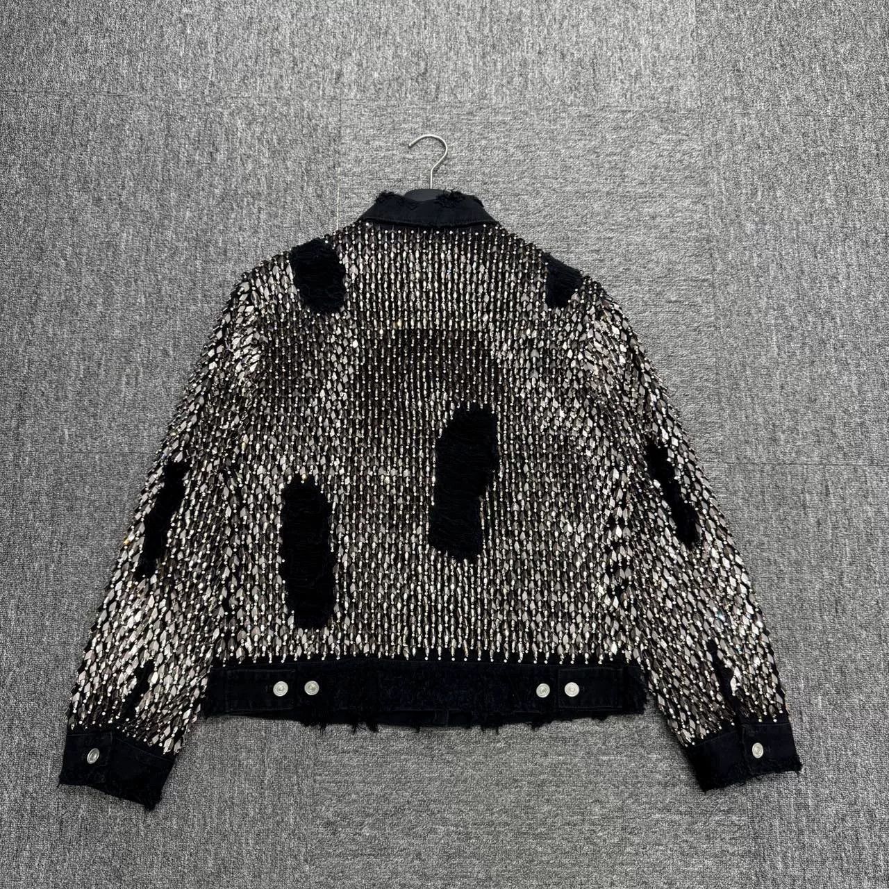 Givenchy givenchy artistic denim jacket in size small Size US S / EU 44-46 / 1 - 2 Thumbnail