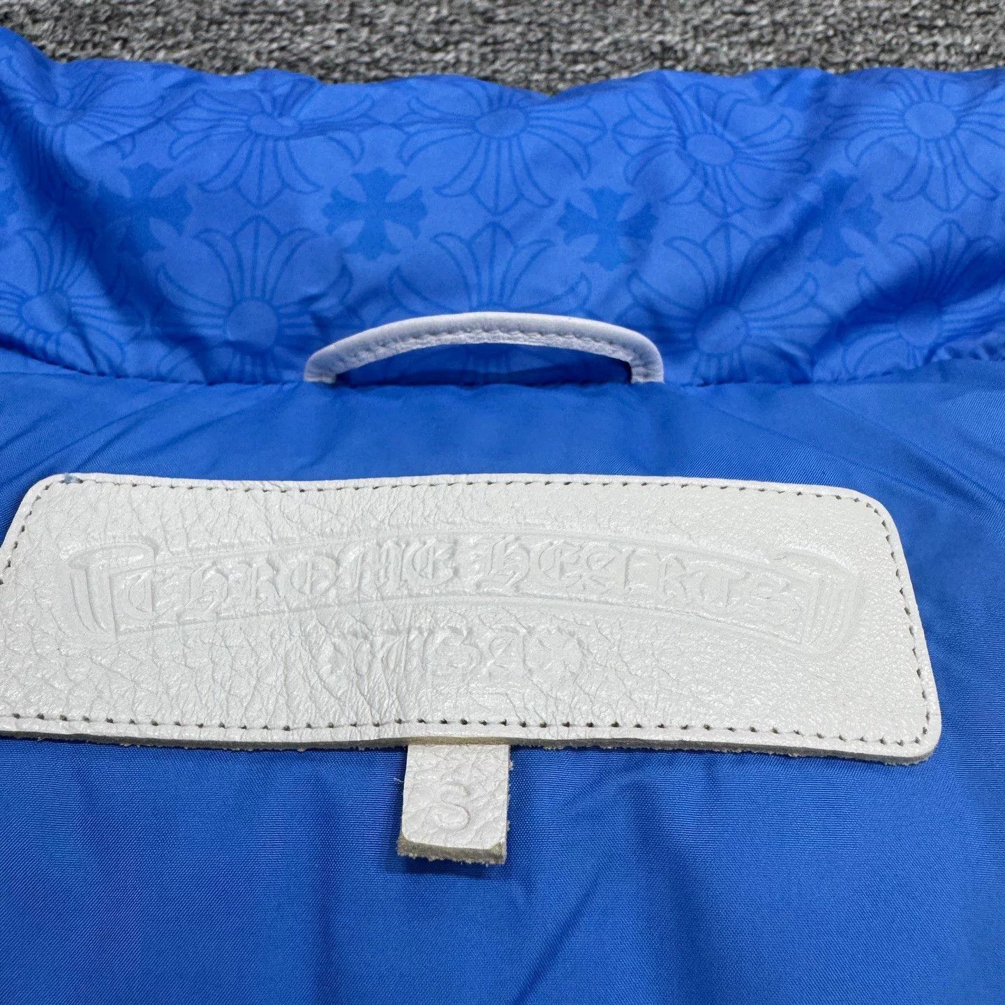 Chrome Hearts blue puffer vest with cross pattern Size US S / EU 44-46 / 1 - 4 Thumbnail