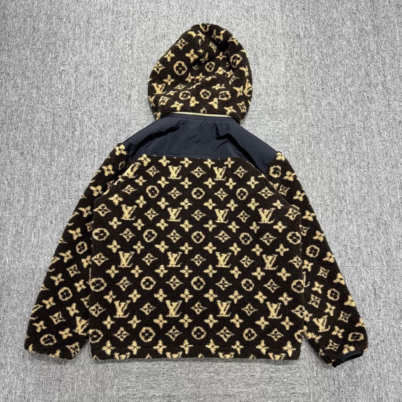 Louis Vuitton louis vuitton teddy coat in monogram print Size US L / EU 52-54 / 3 - 2 Thumbnail