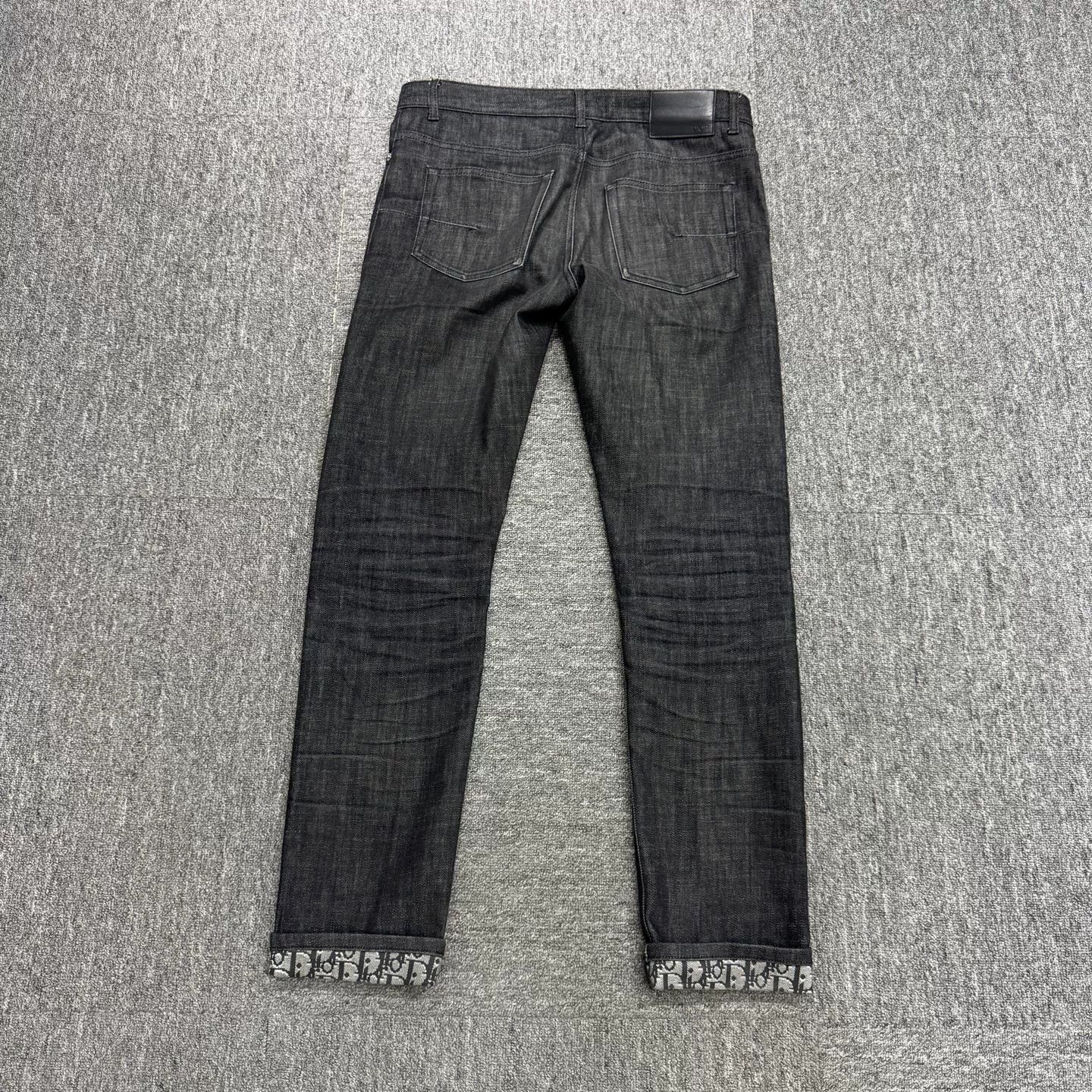 Dior Dior Monogram Denim Pants Size 31 Size US 31 - 2 Thumbnail