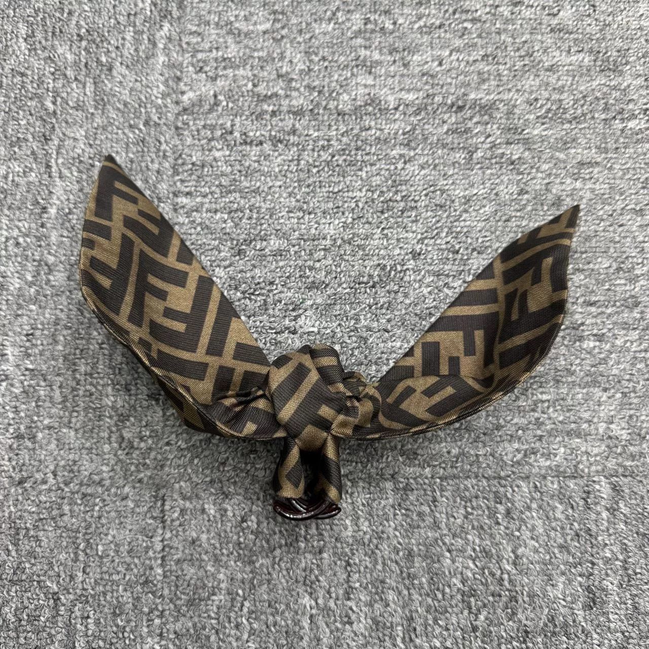 Fendi fendi bow hair clip in brown Size ONE SIZE - 2 Thumbnail