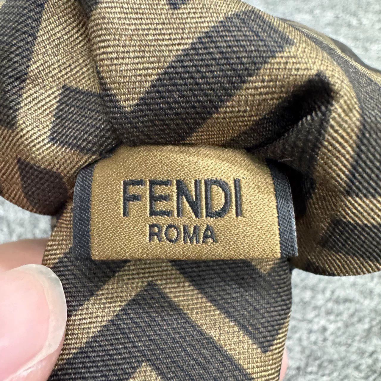 Fendi fendi bow hair clip in brown Size ONE SIZE - 3 Thumbnail