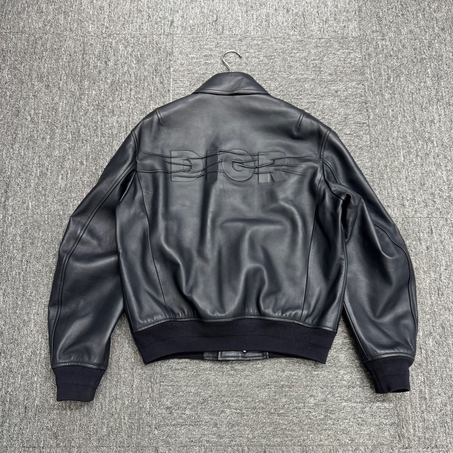 Dior dior embossed leather jacket in black Size US S / EU 44-46 / 1 - 2 Thumbnail