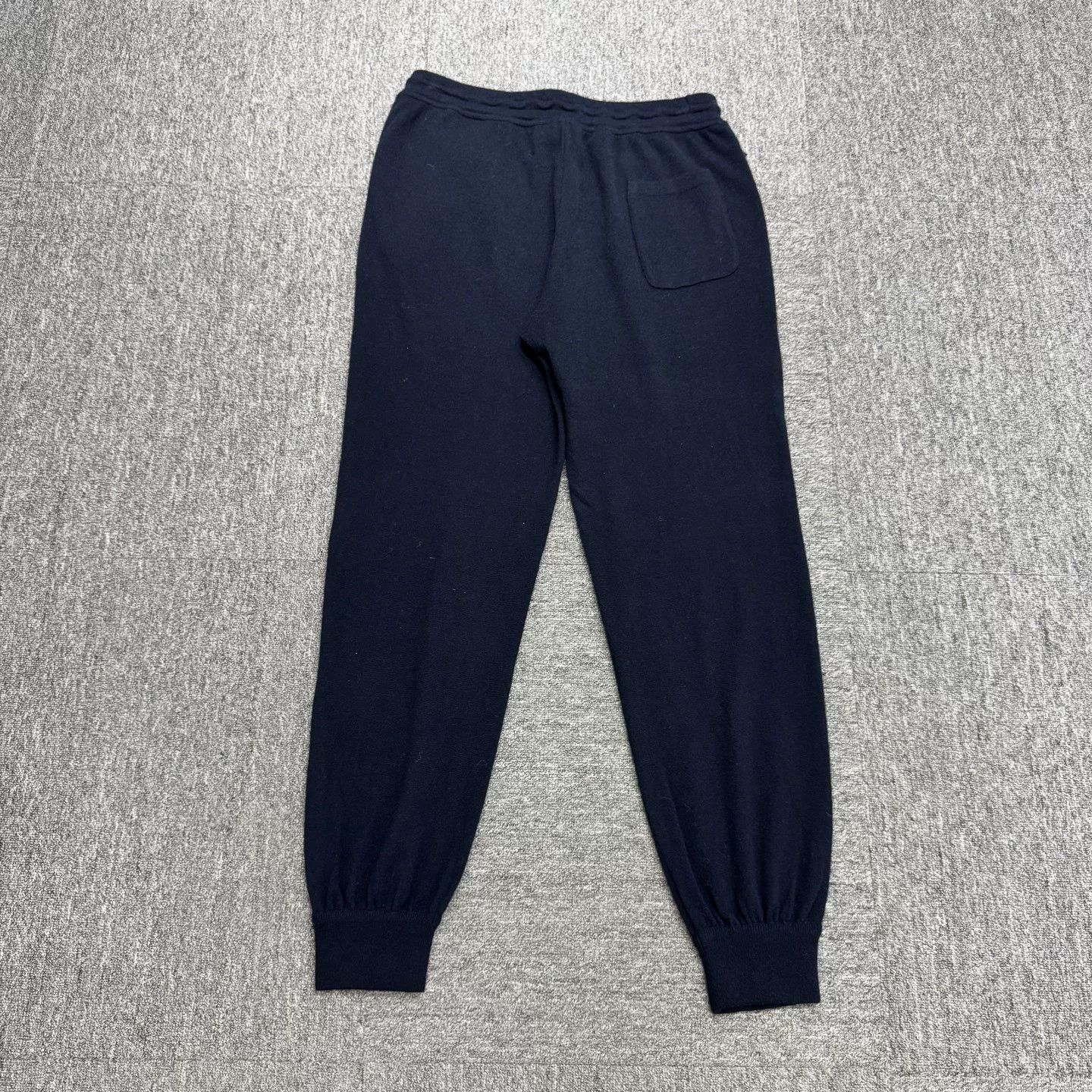 Hermes hermes cashmere jogger pants in navy blue Size US 44 / EU 60 - 2 Thumbnail