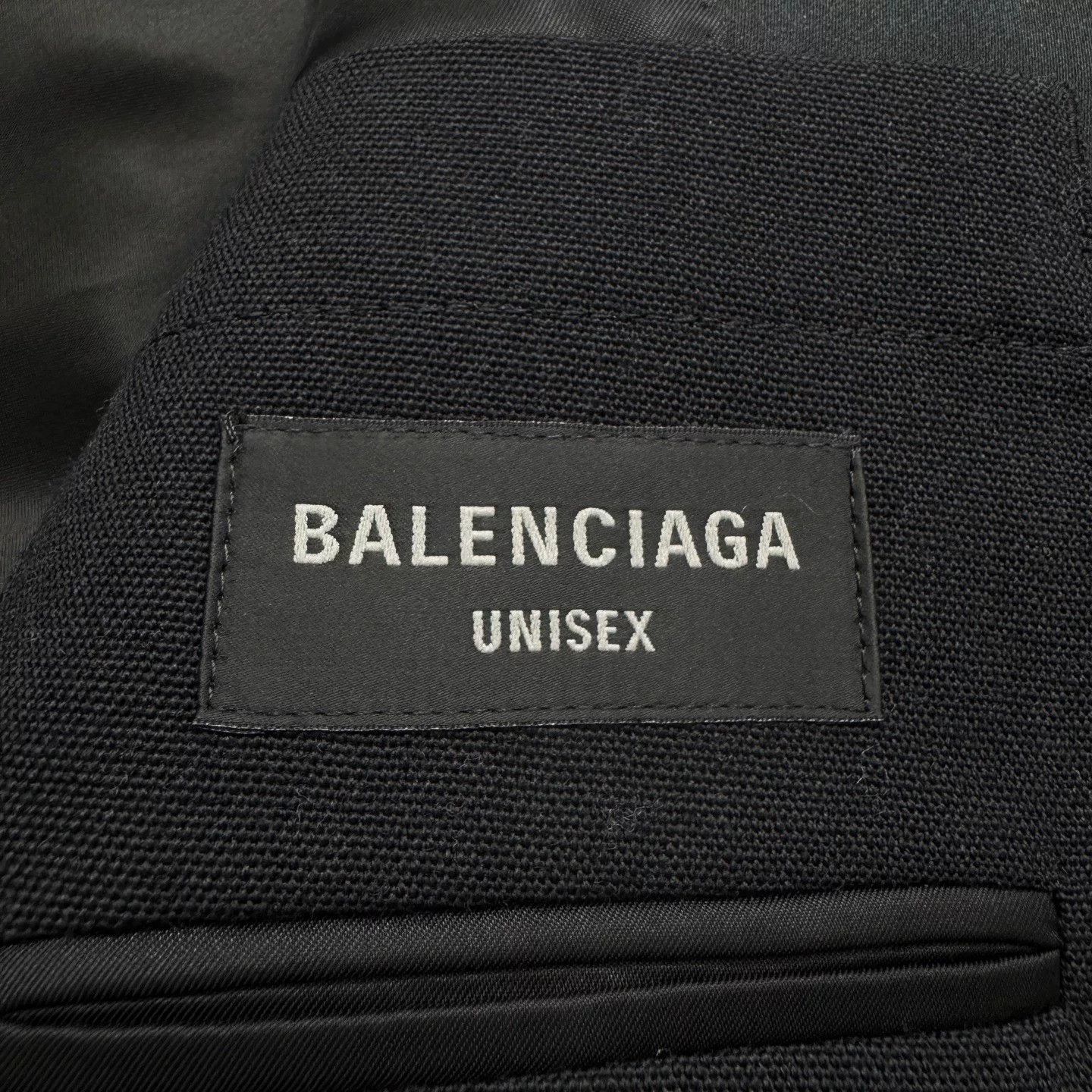 Balenciaga balenciaga nylon wool blend suit jacket Size US XXS / EU 40 - 3 Thumbnail