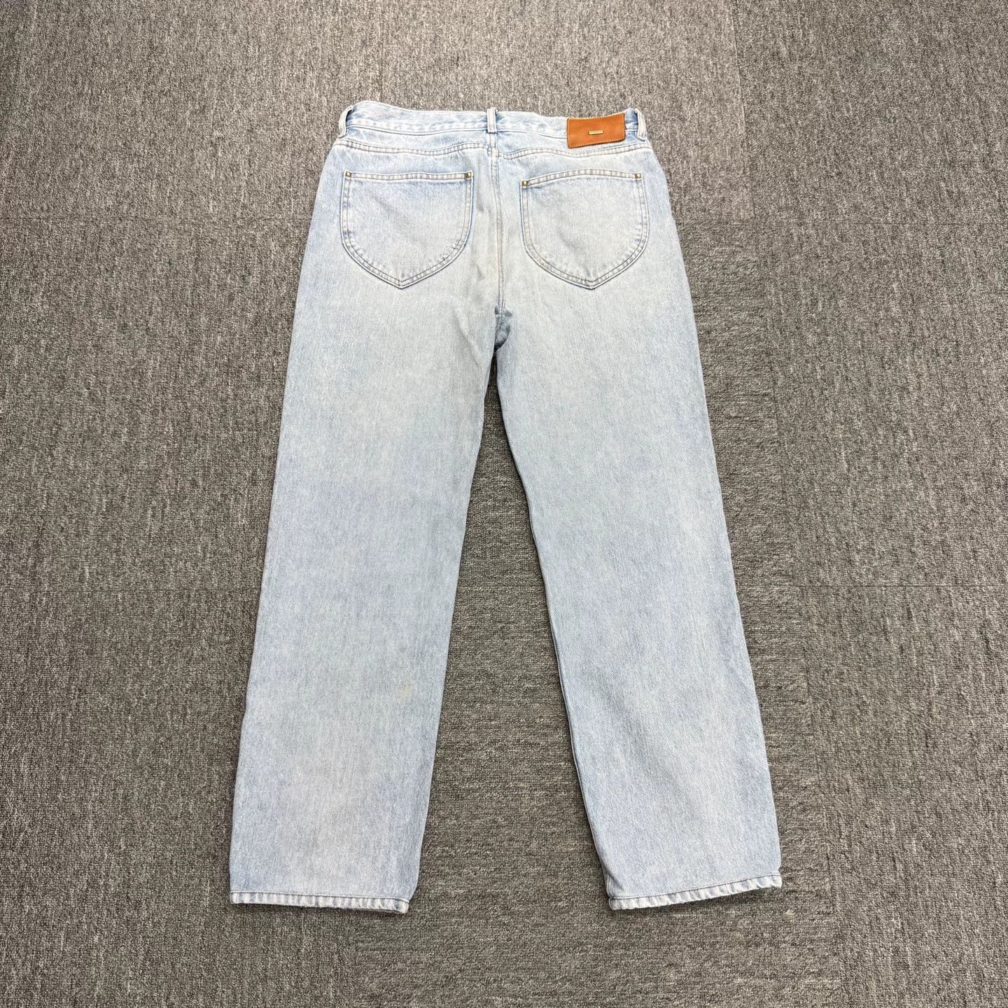 Louis Vuitton louis vuitton vintage washed denim pants Size US 32 / EU 48 - 2 Thumbnail