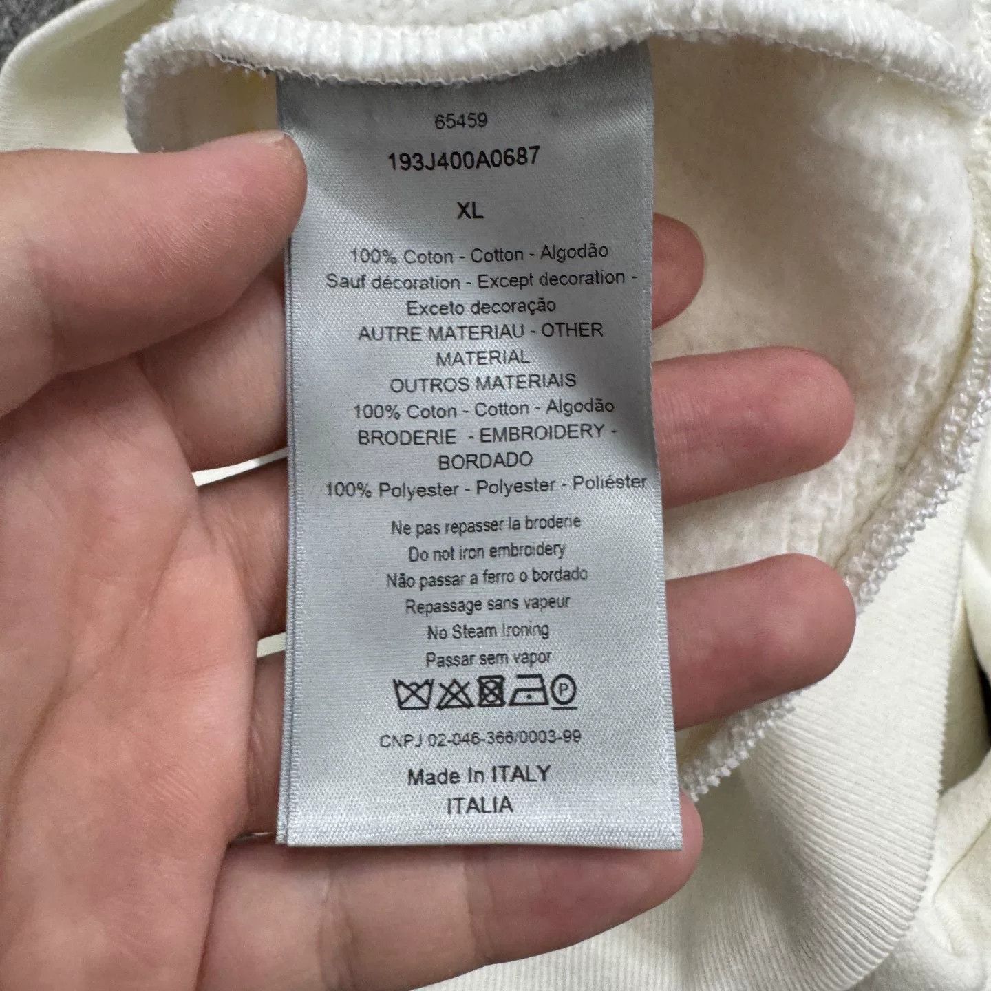 Dior dior embroidered letter zip-up jacket Size US XL / EU 56 / 4 - 4 Thumbnail