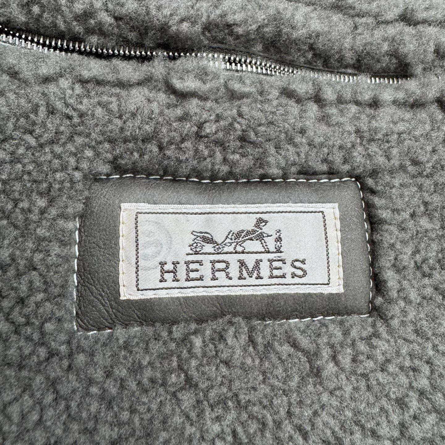 Hermes hermes shearling jacket size 50 Size US XL / EU 56 / 4 - 3 Thumbnail