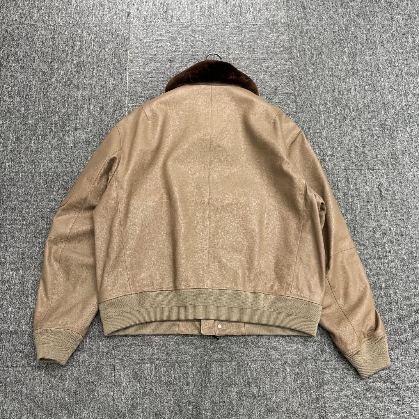 Dior beige shearling collar jacket from Dior Size US XXL / EU 58 / 5 - 2 Thumbnail