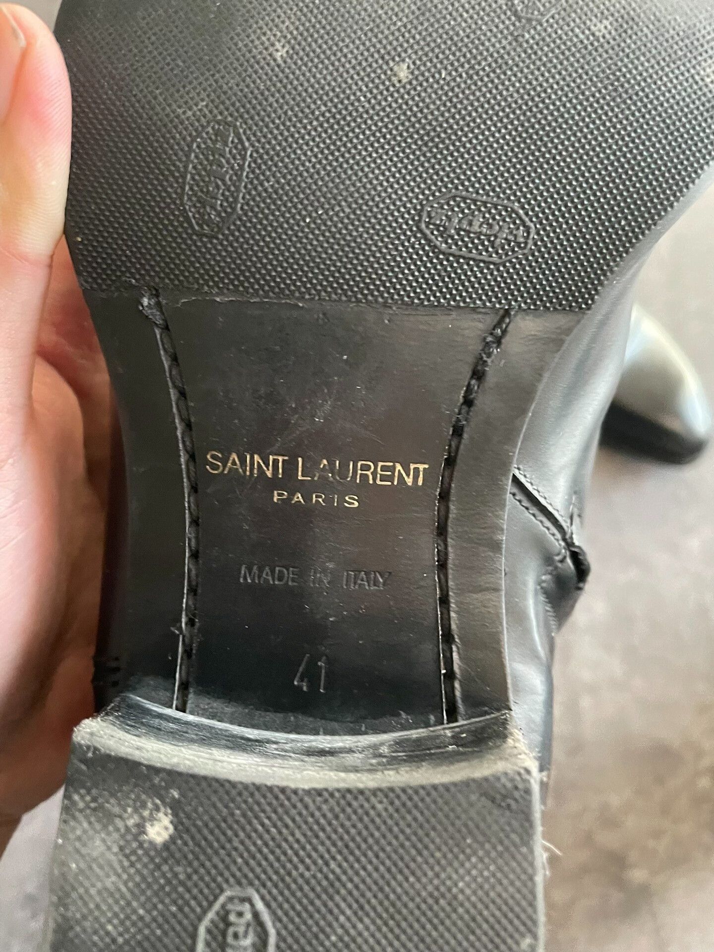 Saint Laurent Paris saint laurent black zippered ankle boots Size US 9 / EU 42 - 7 Thumbnail