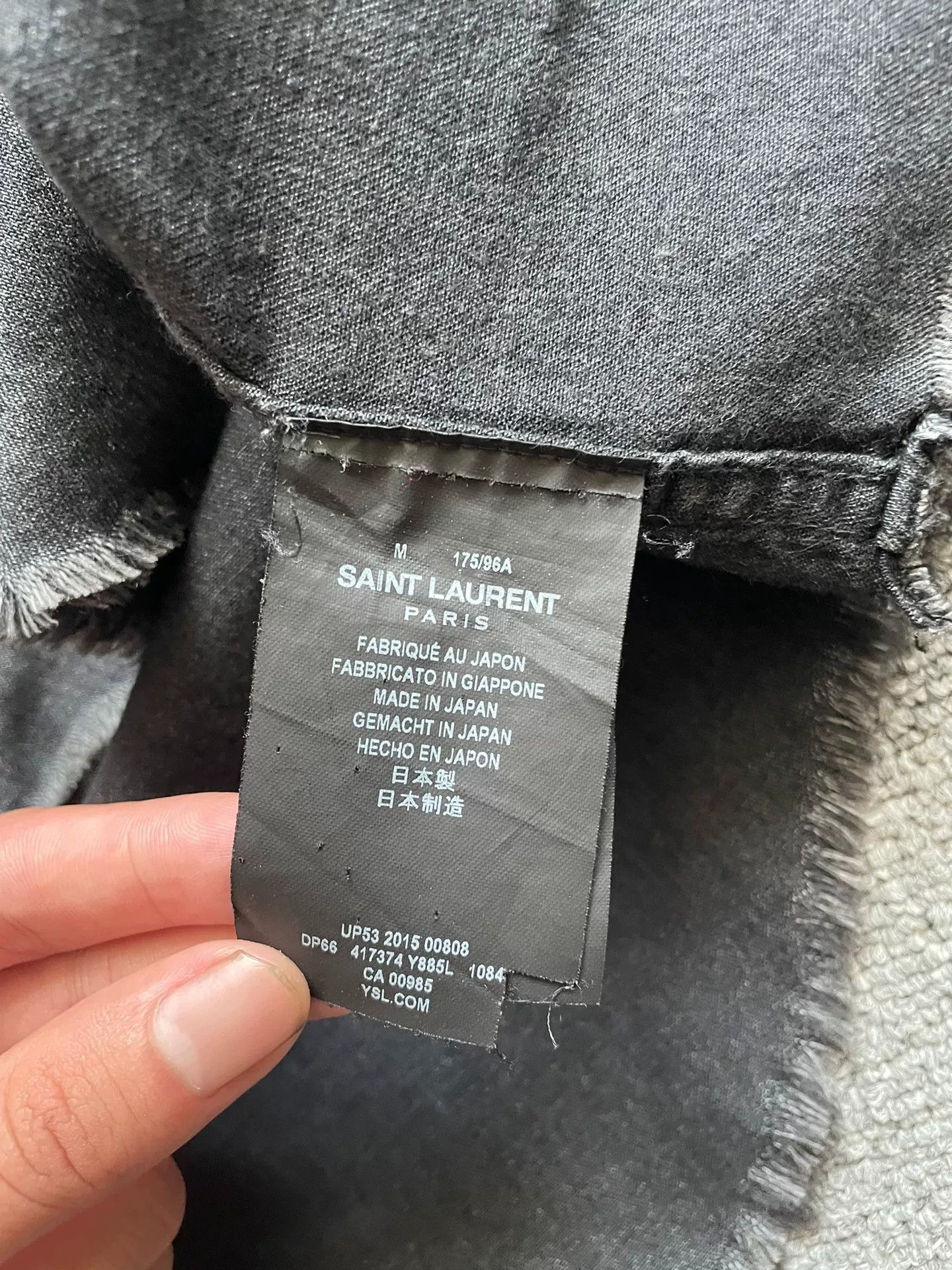 Saint Laurent Paris Saint Laurent Spring Summer Cat Eye Shirt Size US M / EU 48-50 / 2 - 9 Thumbnail