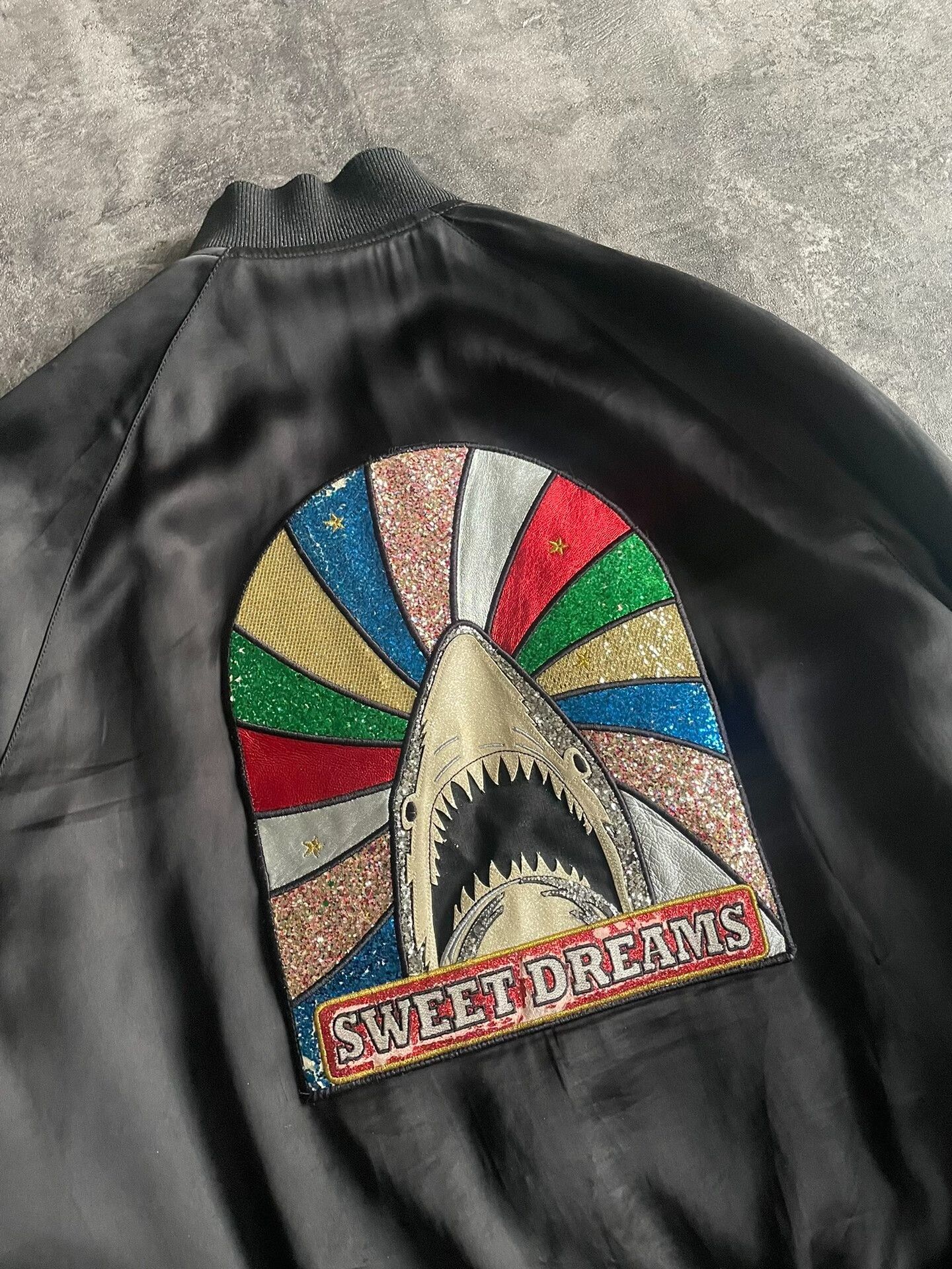 Saint Laurent Paris saint laurent silk sharkskin bomber jacket Size US L / EU 52-54 / 3 - 4 Thumbnail