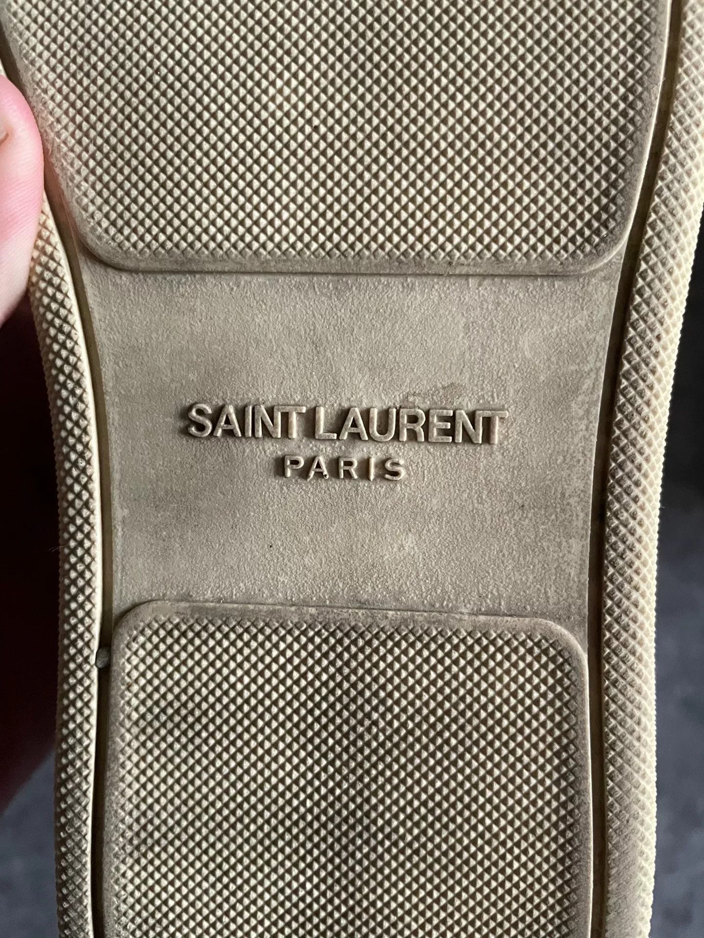 Saint Laurent Paris Saint Laurent High Top Sneakers with Velcro Straps Size US 8 / EU 41 - 5 Thumbnail