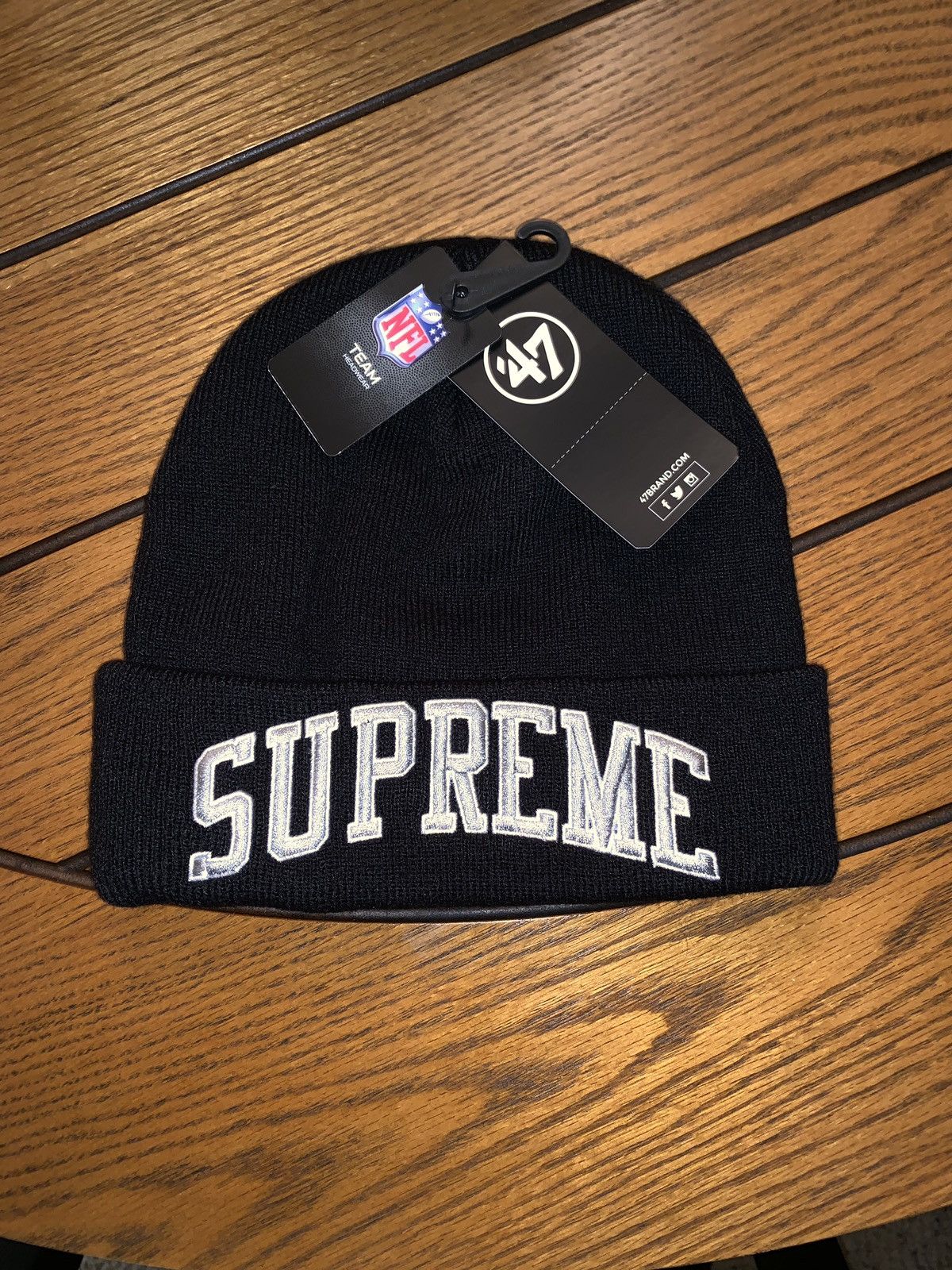 Supreme Supreme Raiders Beanie Black