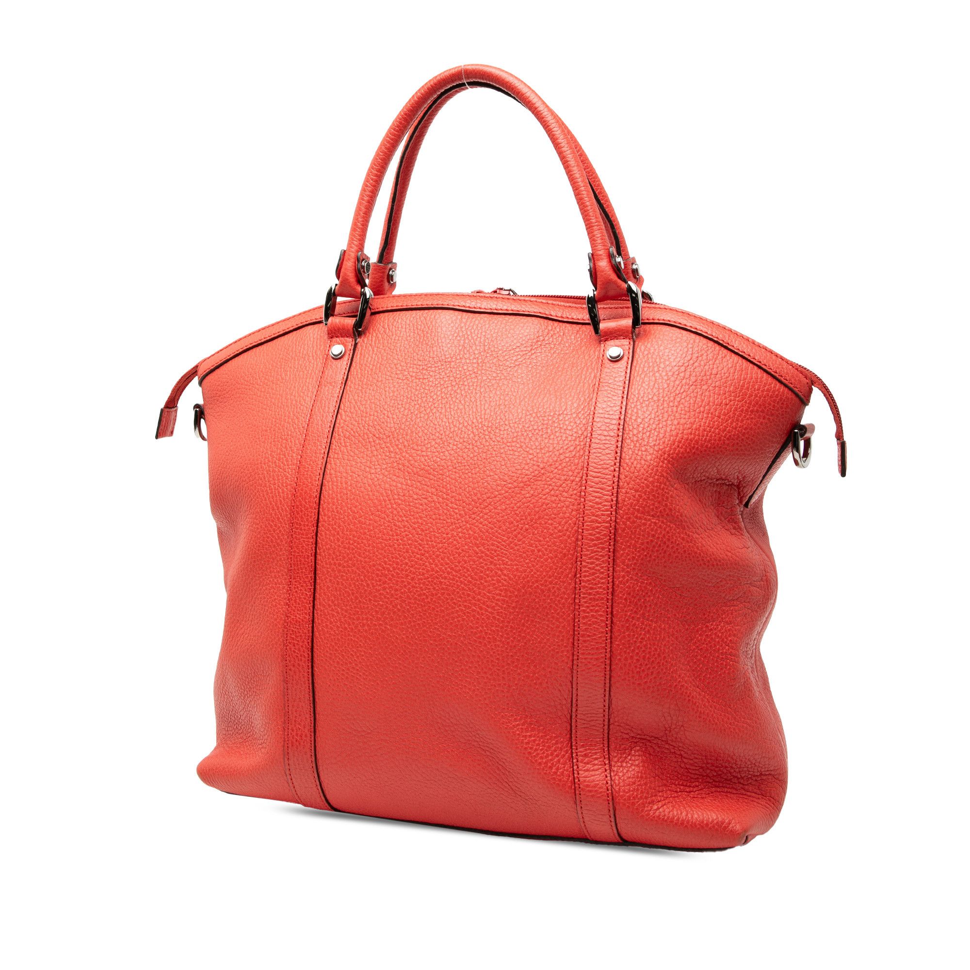 Gucci Gucci Large Leather Charm Dome Satchel Size ONE SIZE - 2 Thumbnail