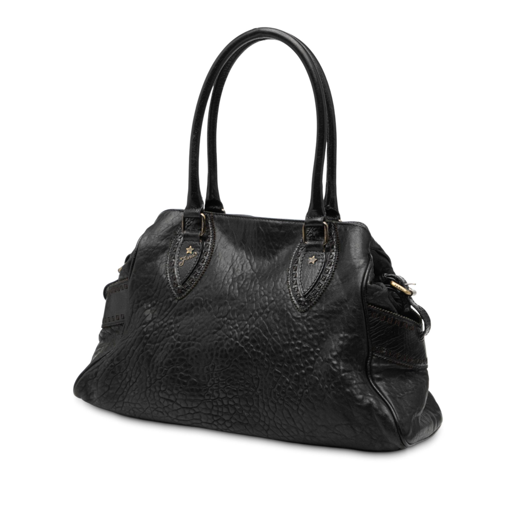 Fendi Fendi Leather Etniko Du Jour Handbag Size ONE SIZE - 2 Thumbnail