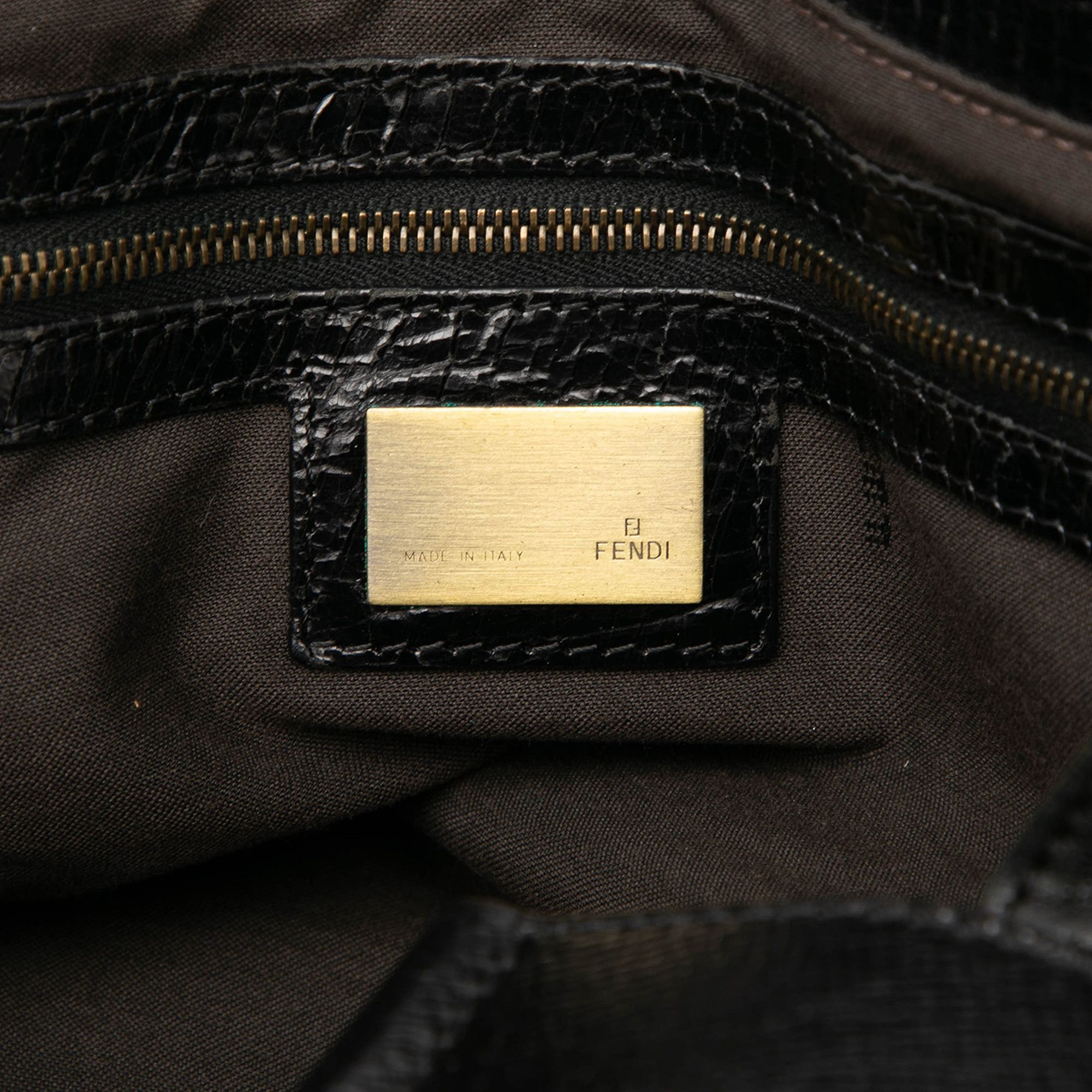 Fendi Fendi Leather Etniko Du Jour Handbag Size ONE SIZE - 4 Thumbnail