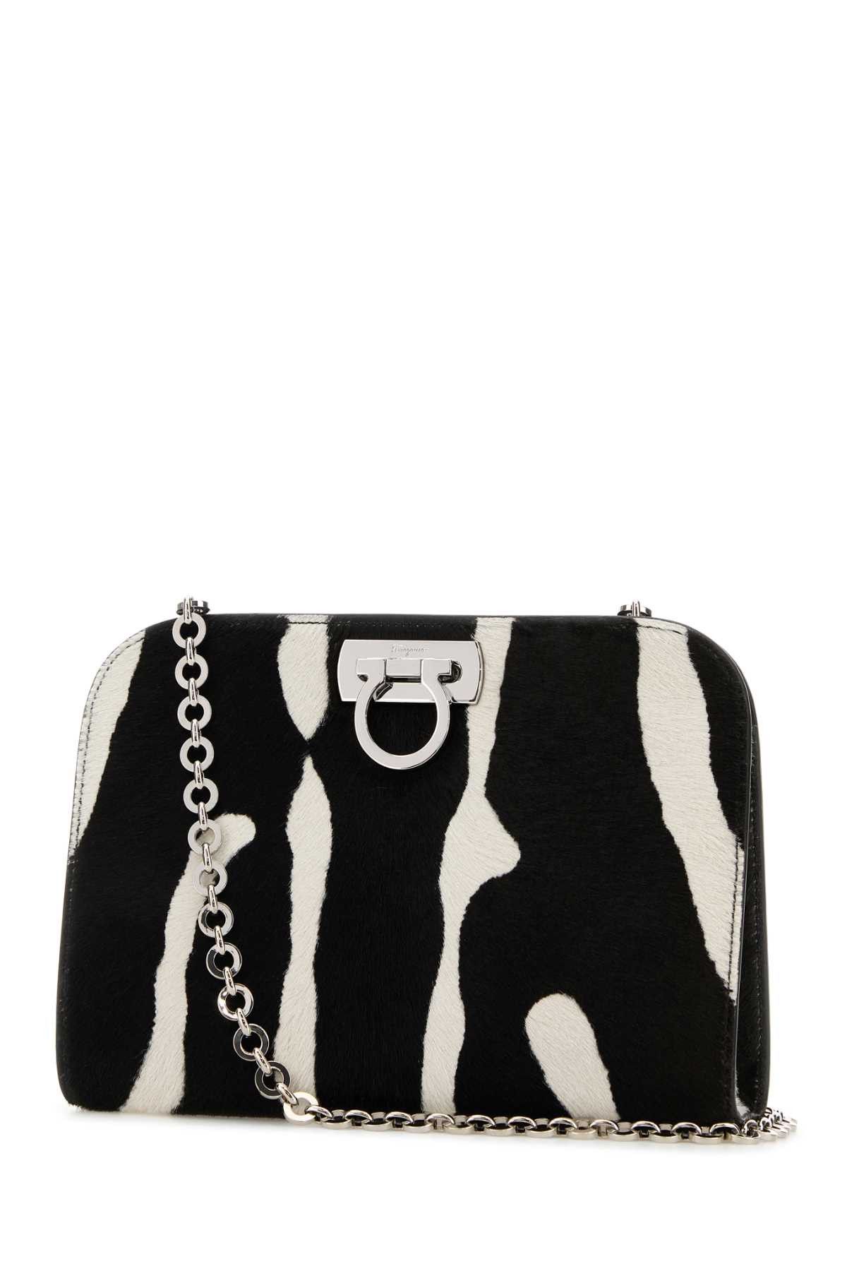 Salvatore Ferragamo Printed Calf Hair Clutch Size ONE SIZE - 2 Thumbnail