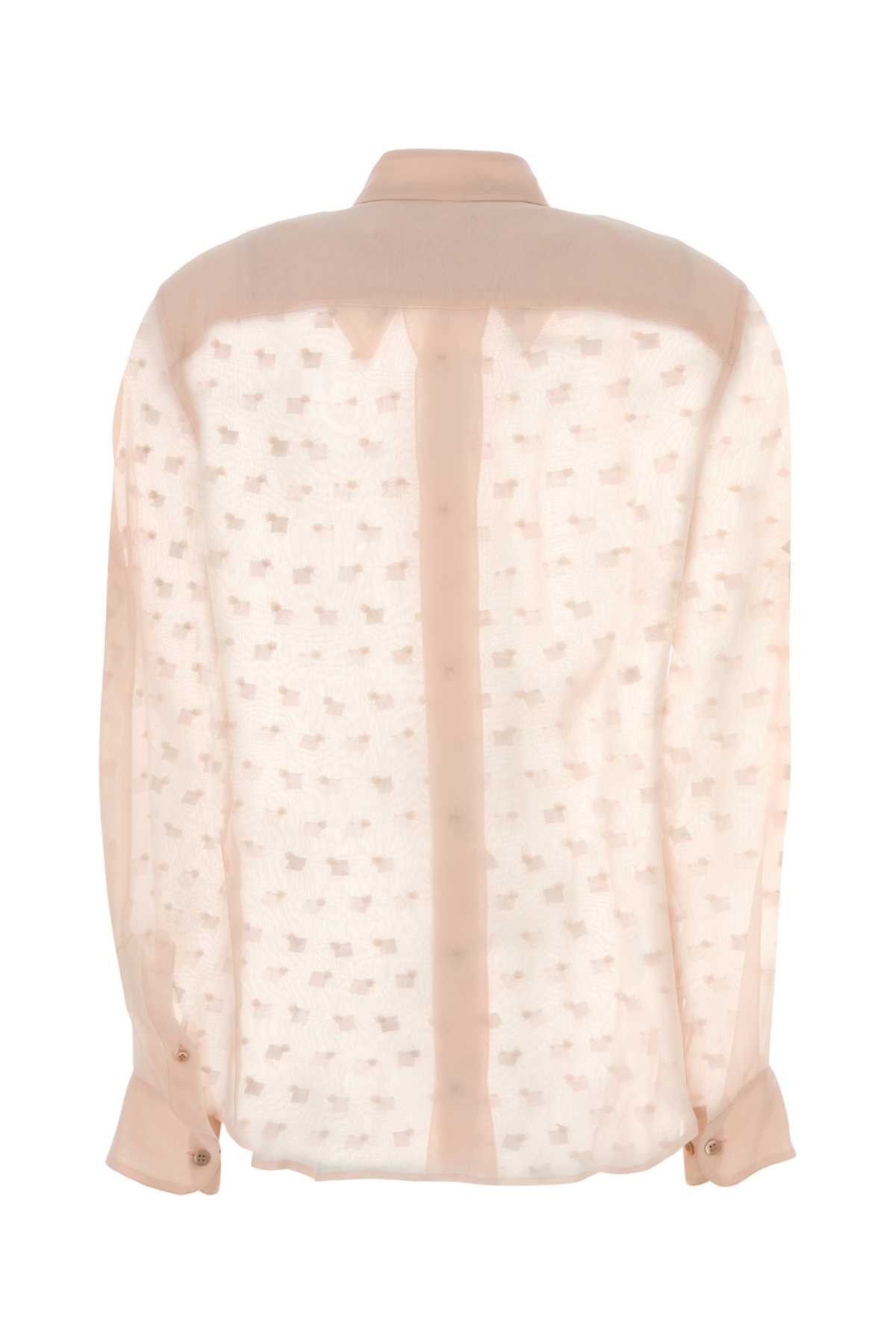 Dries Van Noten Pastel Pink Viscose Chowy Shirt Size XS / US 0-2 / IT 36-38 - 2 Thumbnail