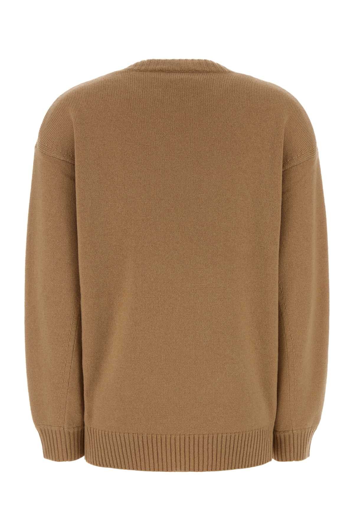 Max Mara Camel Wool Blend Fido Sweater Size M / US 6-8 / IT 42-44 - 2 Thumbnail