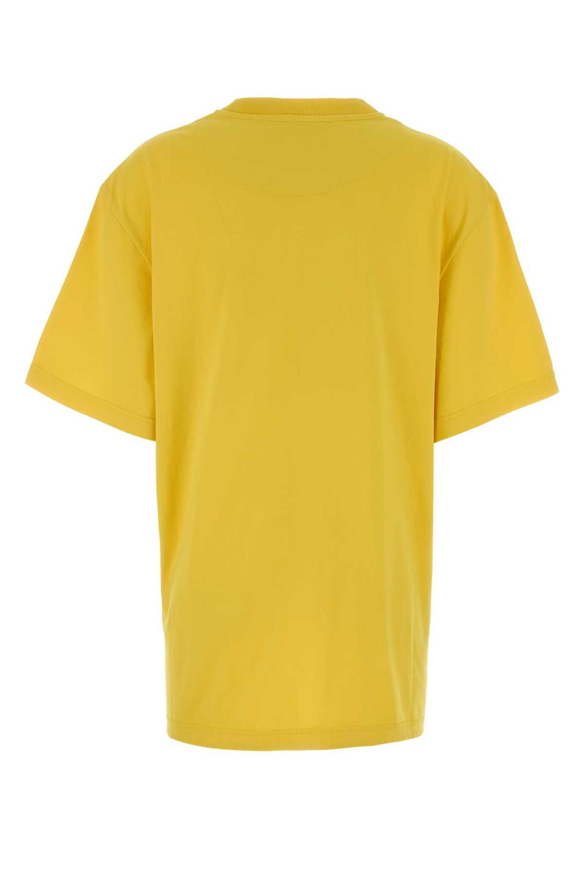 The Attico Yellow Cotton Oversize T-Shirt Size XS / US 0-2 / IT 36-38 - 2 Thumbnail