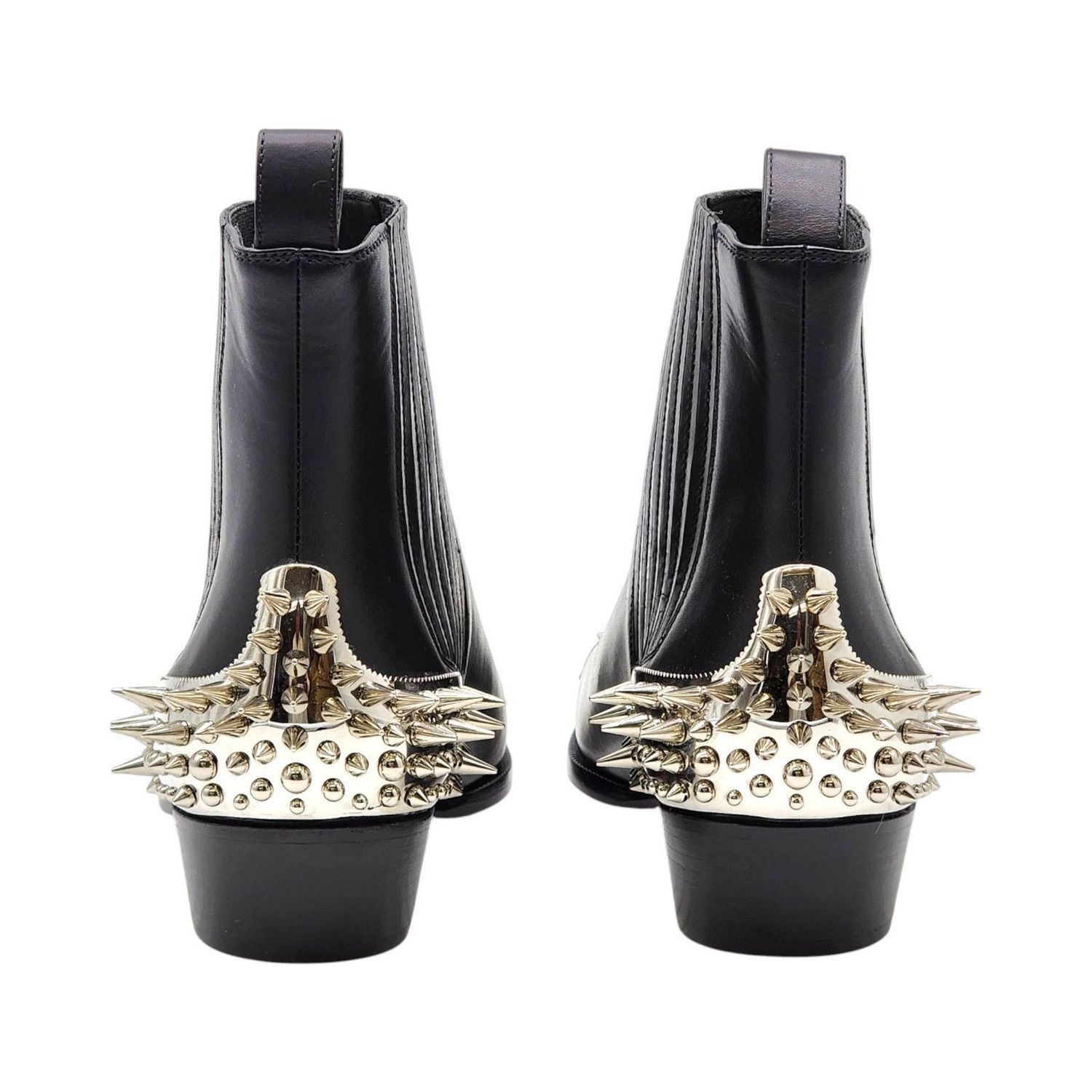 Christian Louboutin cheliviss meteor leather chelsea boot Size US 7 / EU 40 - 4 Thumbnail