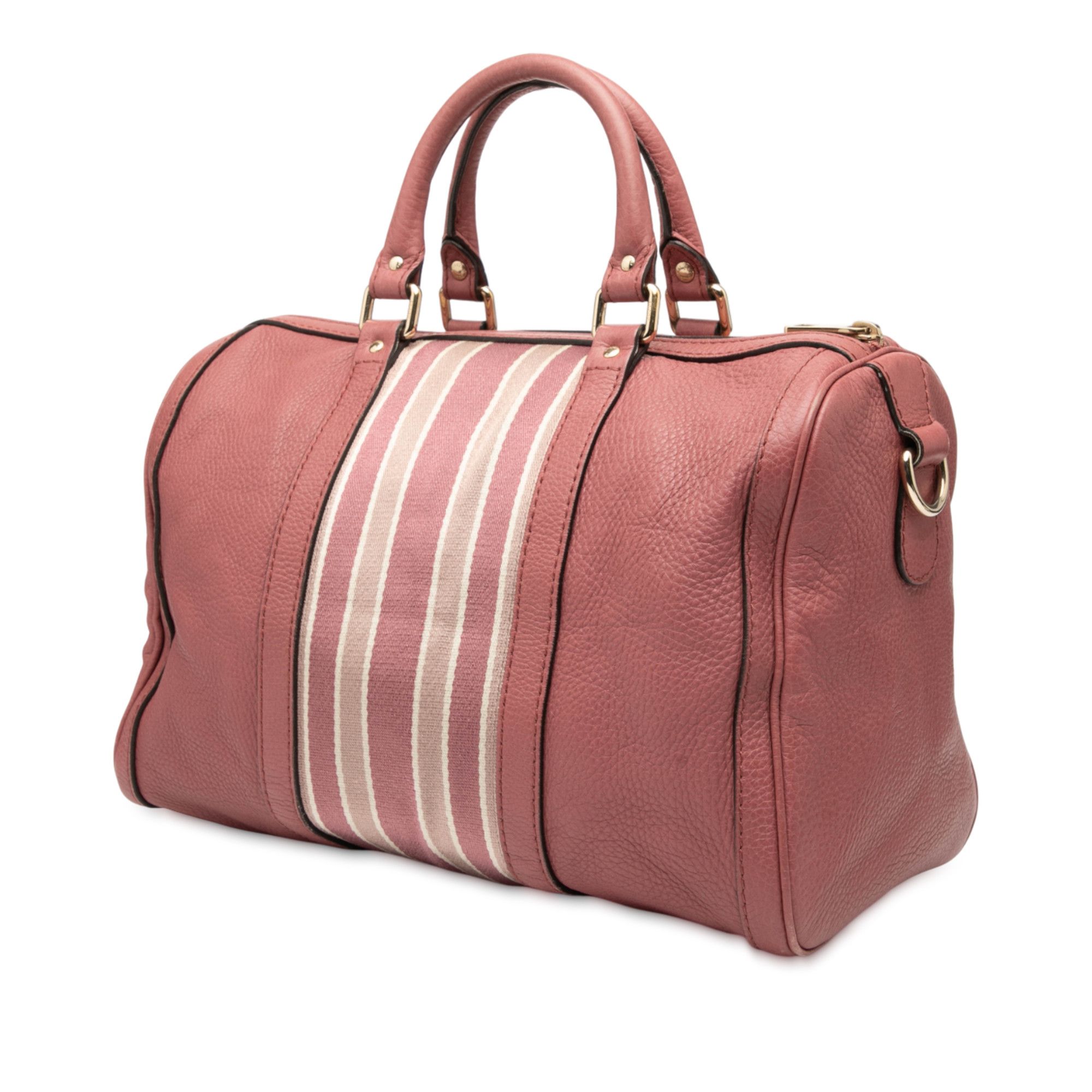Gucci Gucci Medium Calfskin Web Joy Boston Bag Size ONE SIZE - 2 Thumbnail