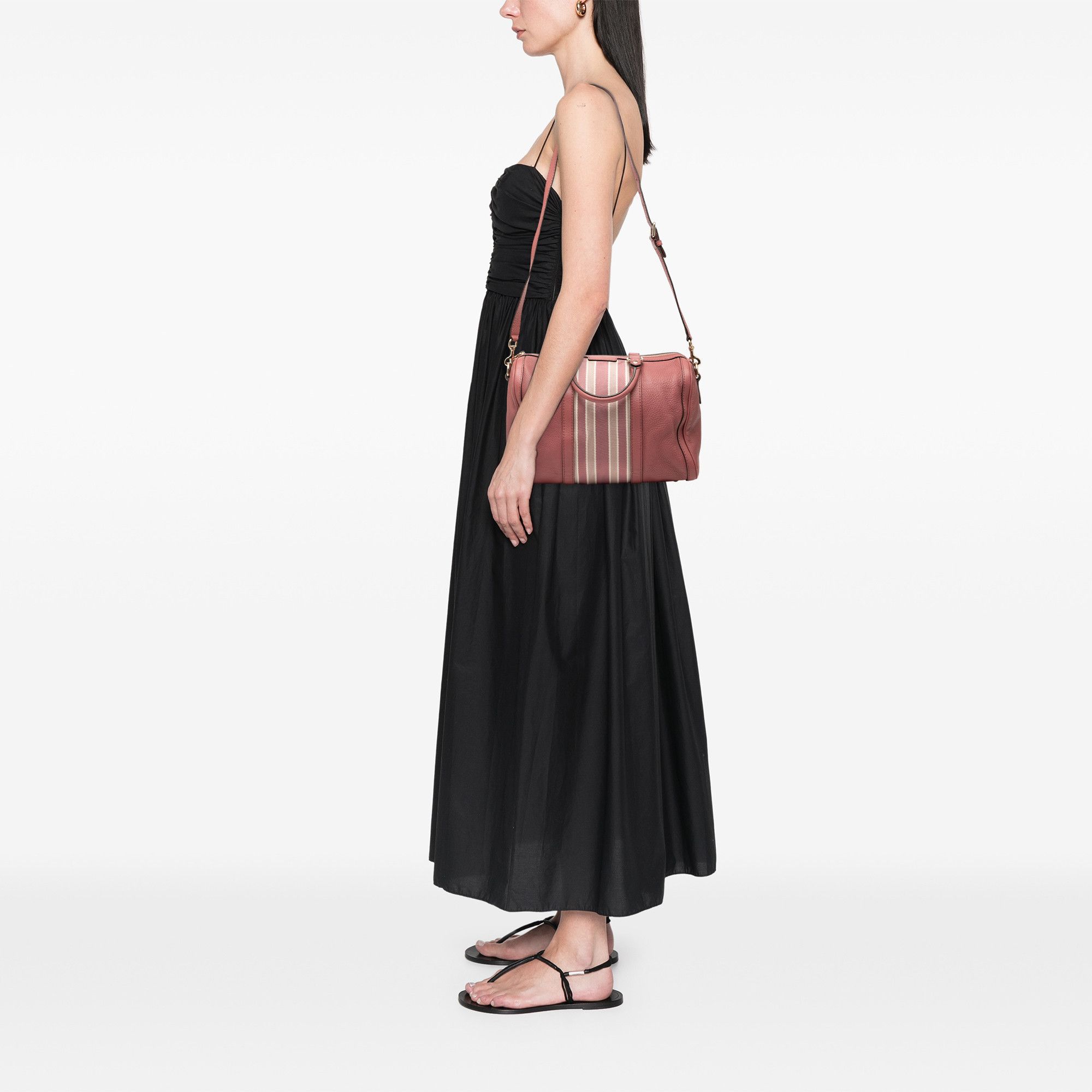 Gucci Gucci Medium Calfskin Web Joy Boston Bag Size ONE SIZE - 7 Thumbnail